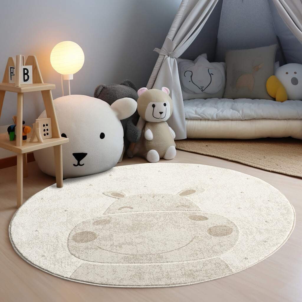 Carpet City Kinderteppich »MARA703« ovali 11 mm au...