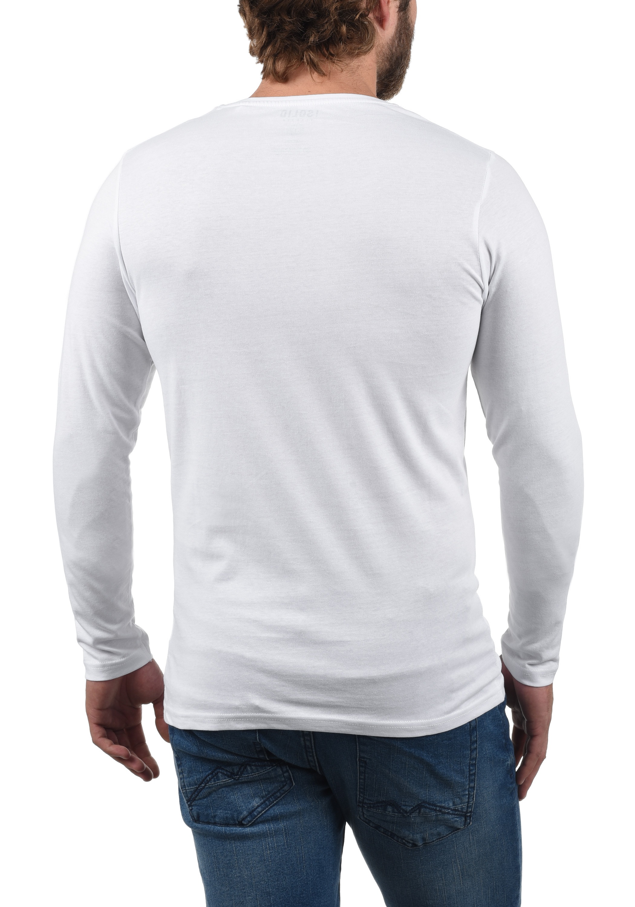 !Solid Rundhalsshirt »Rundhalsshirt SDBasal«