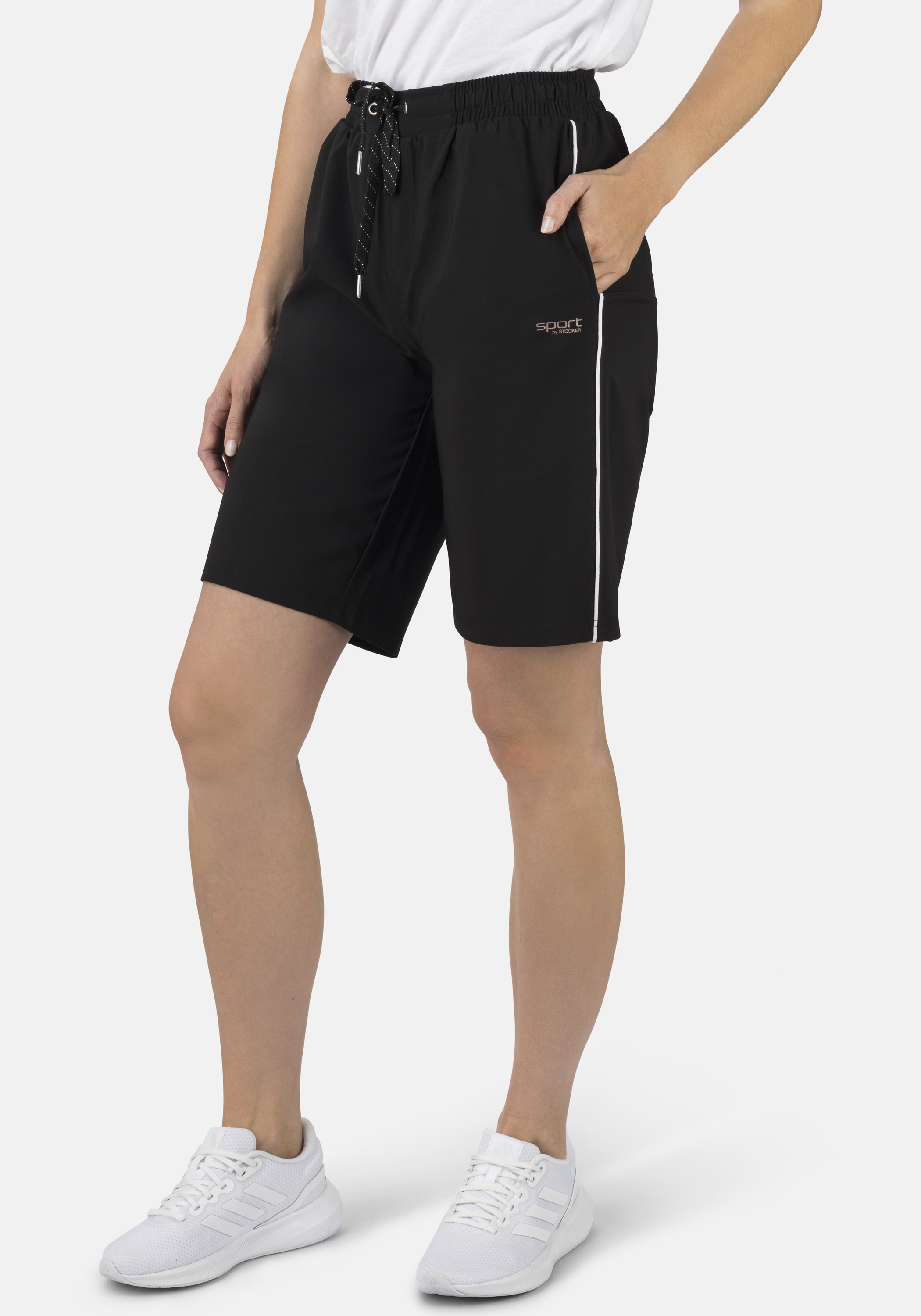 STOOKER WOMEN Shorts »Stooker Women Sport Shorts Galon«, Sport Shorts Regular Fit Sport...