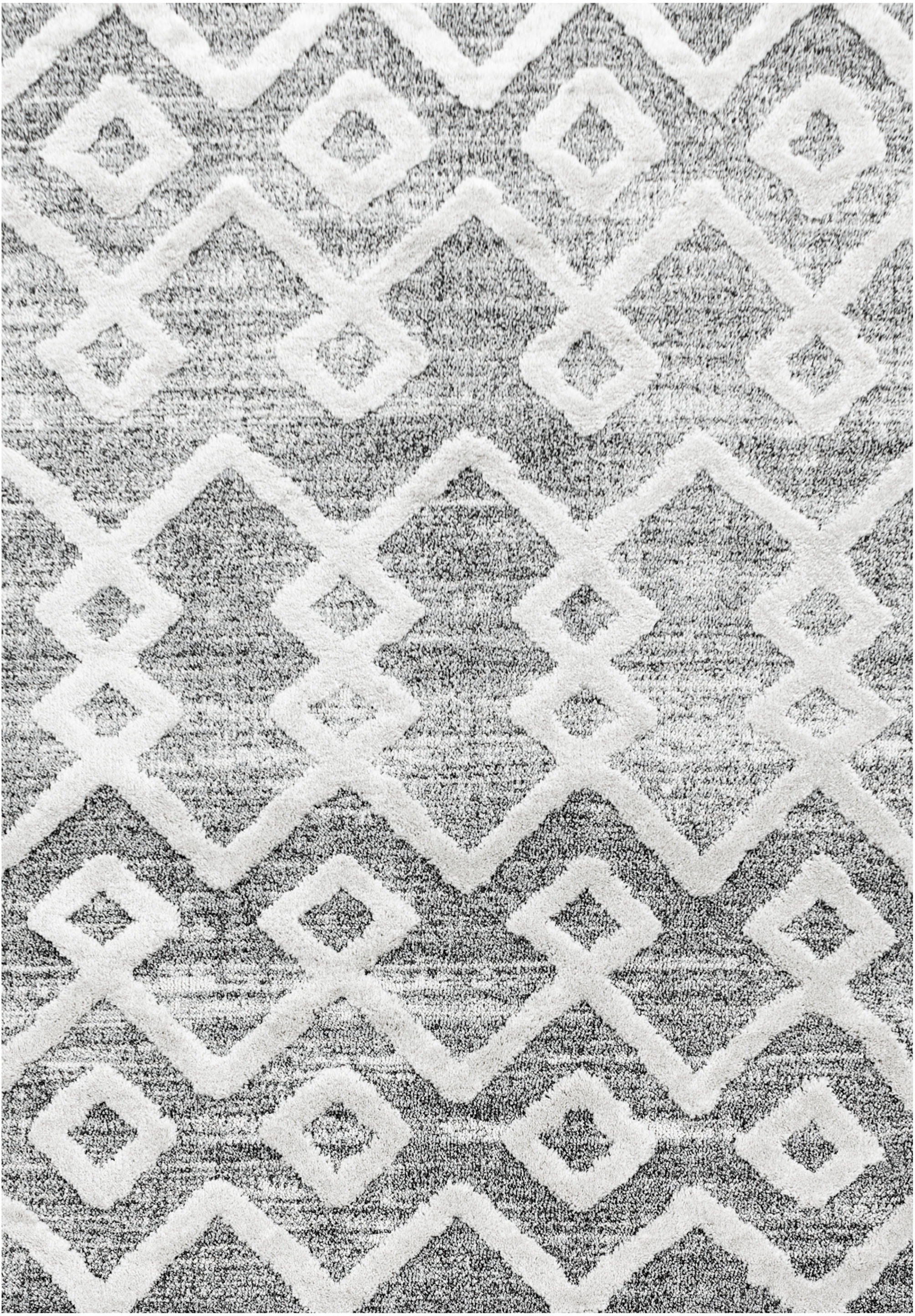 Ayyildiz Teppiche Teppich »PISA 4704«, rechteckig, 20 mm Höhe, Läufer, rund, Hoch Tief Struktur, Wohnzimmer,Schlafzimmer