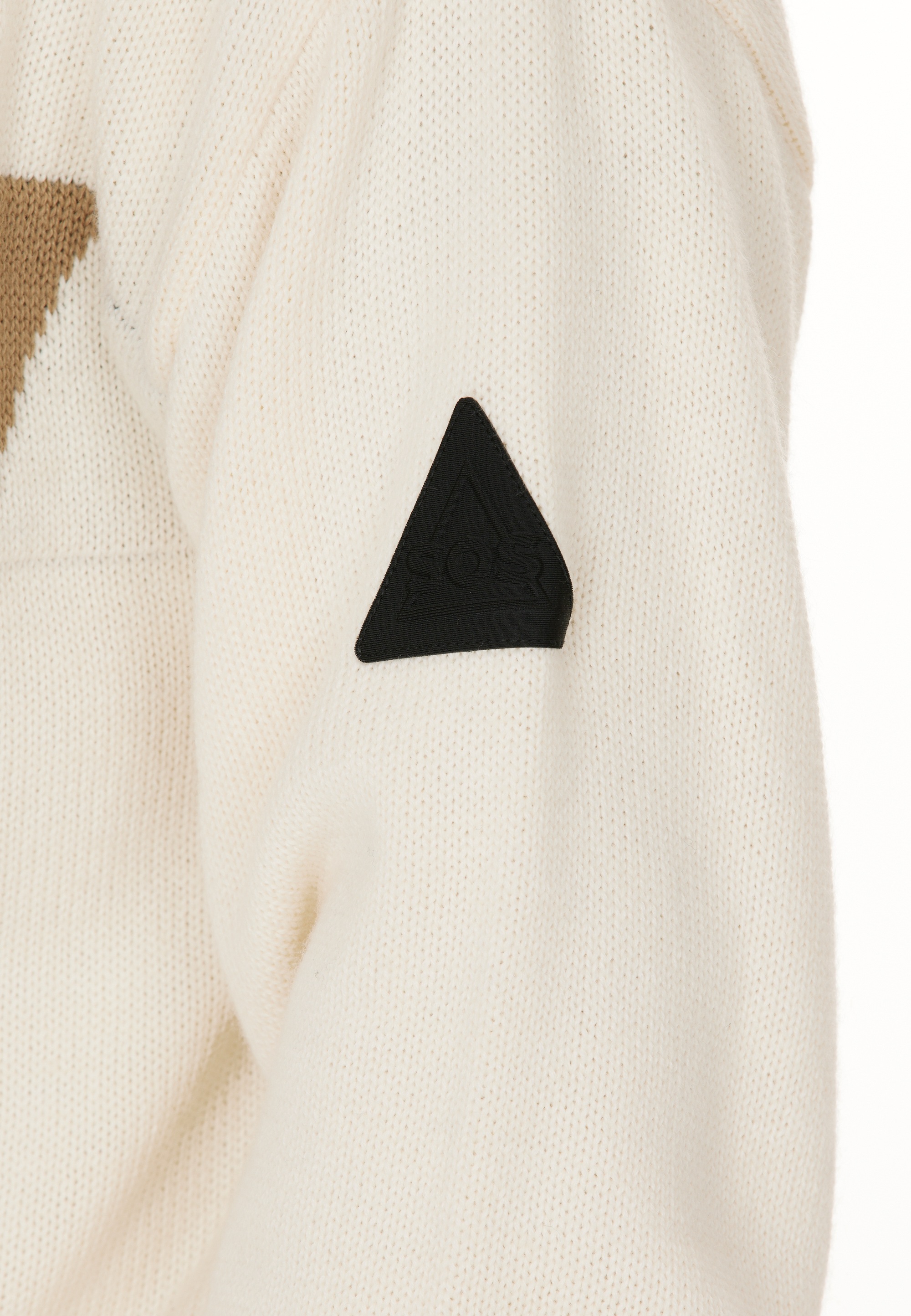 SOS Strickpullover »Aboda«, mit winddichter Innenschicht