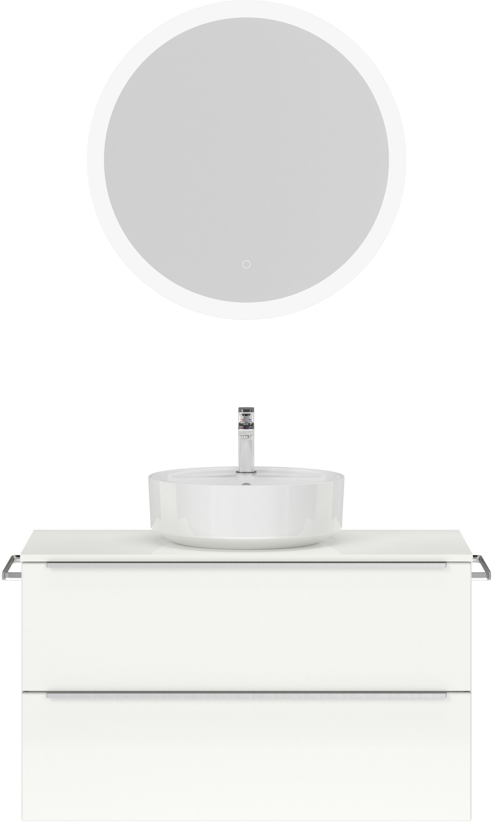 nobilia Badmöbel-Set "Alvene" vormontiert, mit Soft-Close, 2 Stk. tlg. günstig online kaufen