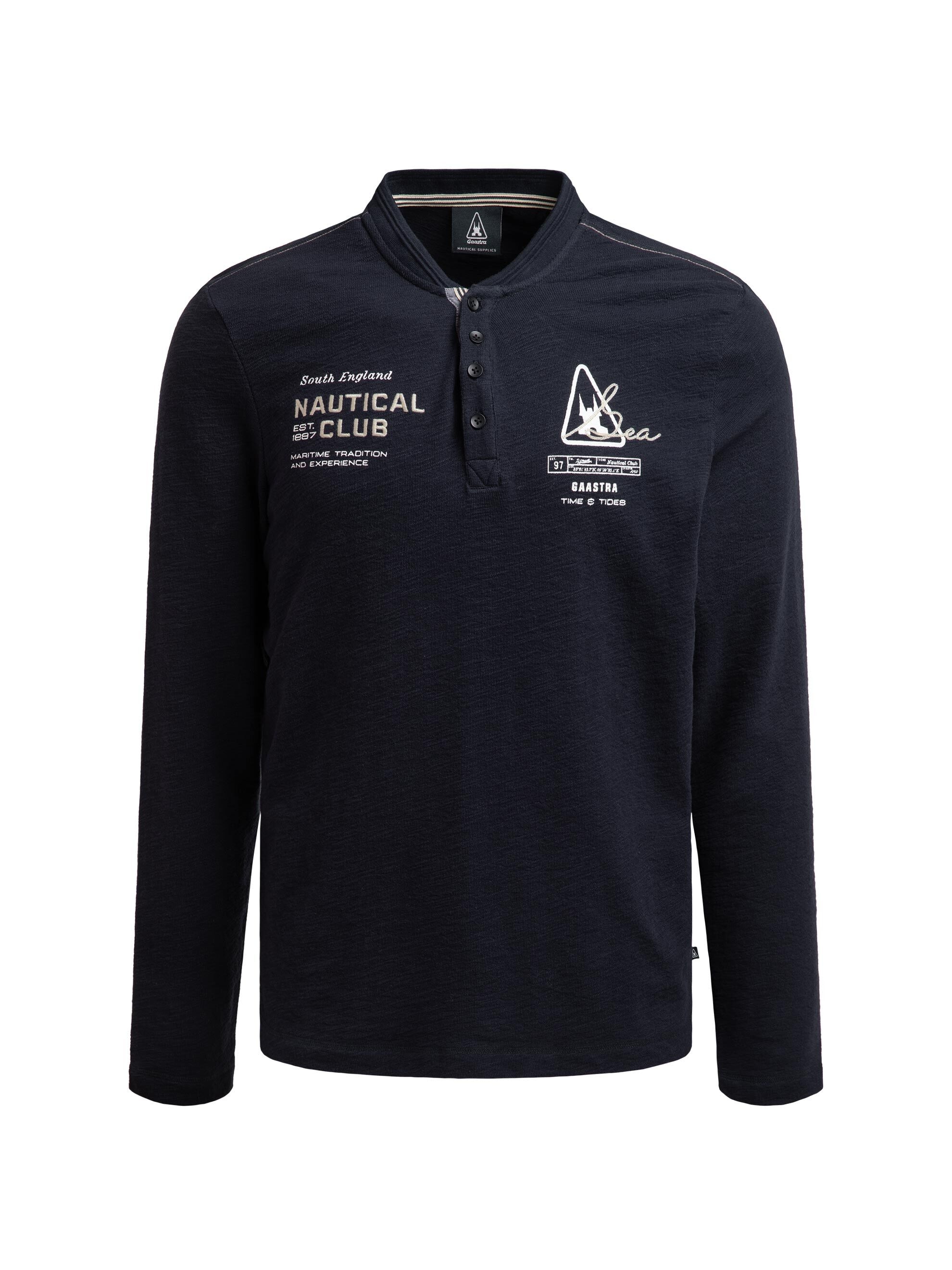 Gaastra Henleyshirt mit Knopfleiste