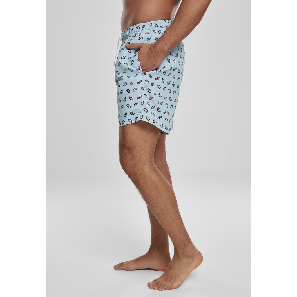 URBAN CLASSICS Badeshorts »Urban Classics Herren Melon Swim Shorts«