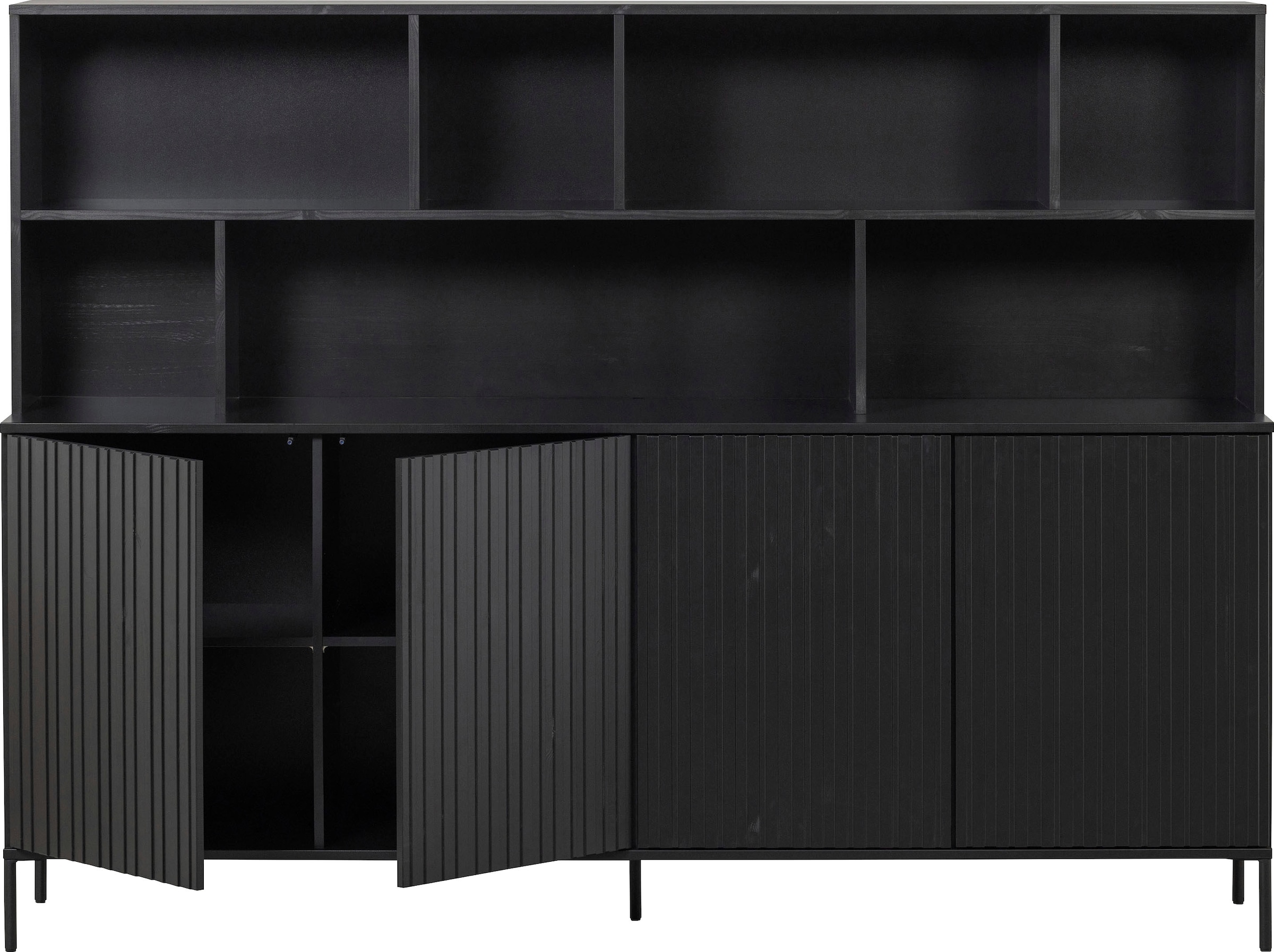 WOOOD Buffet »New Gravure«, mit viel Stauraum, Breite 200 cm