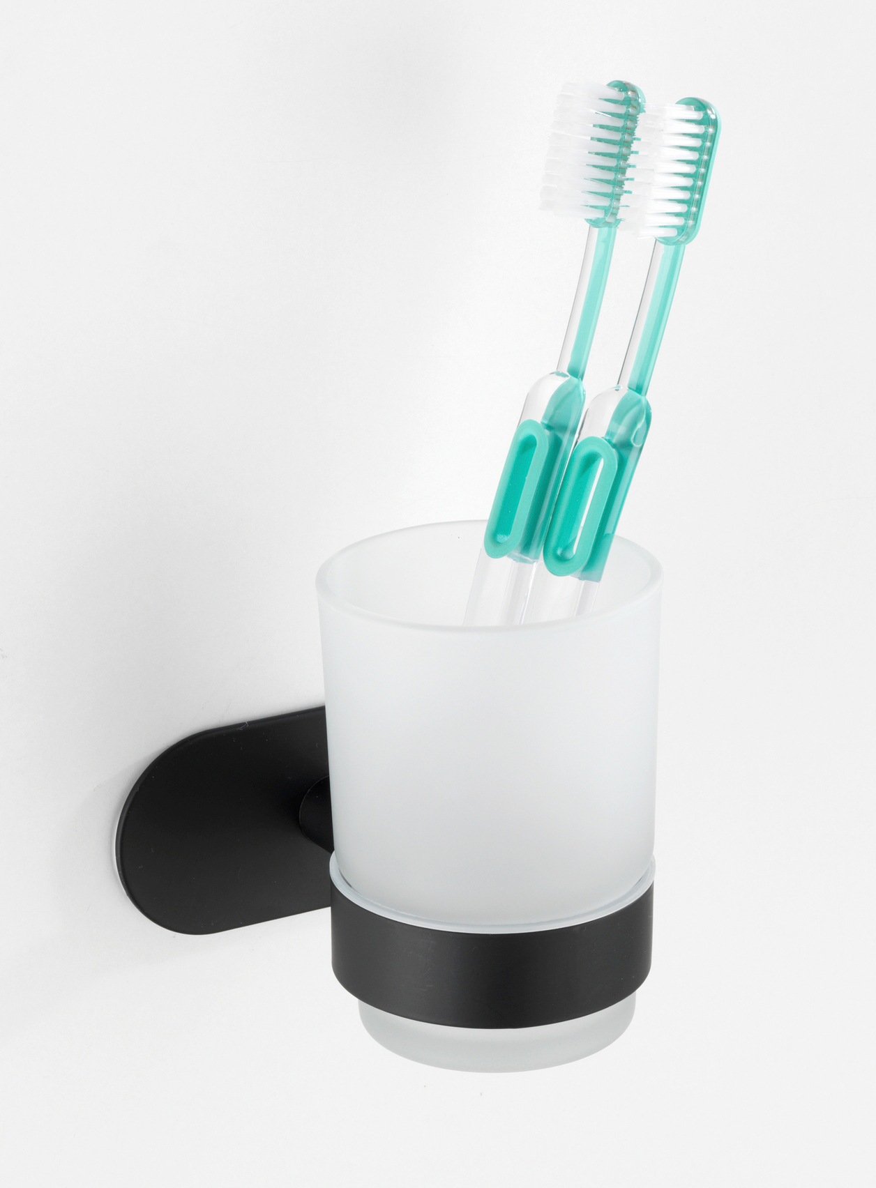 WENKO Zahnputzbecher "Orea" mit Wandhalterung ohne Bohren, Edelstahl, satin günstig online kaufen