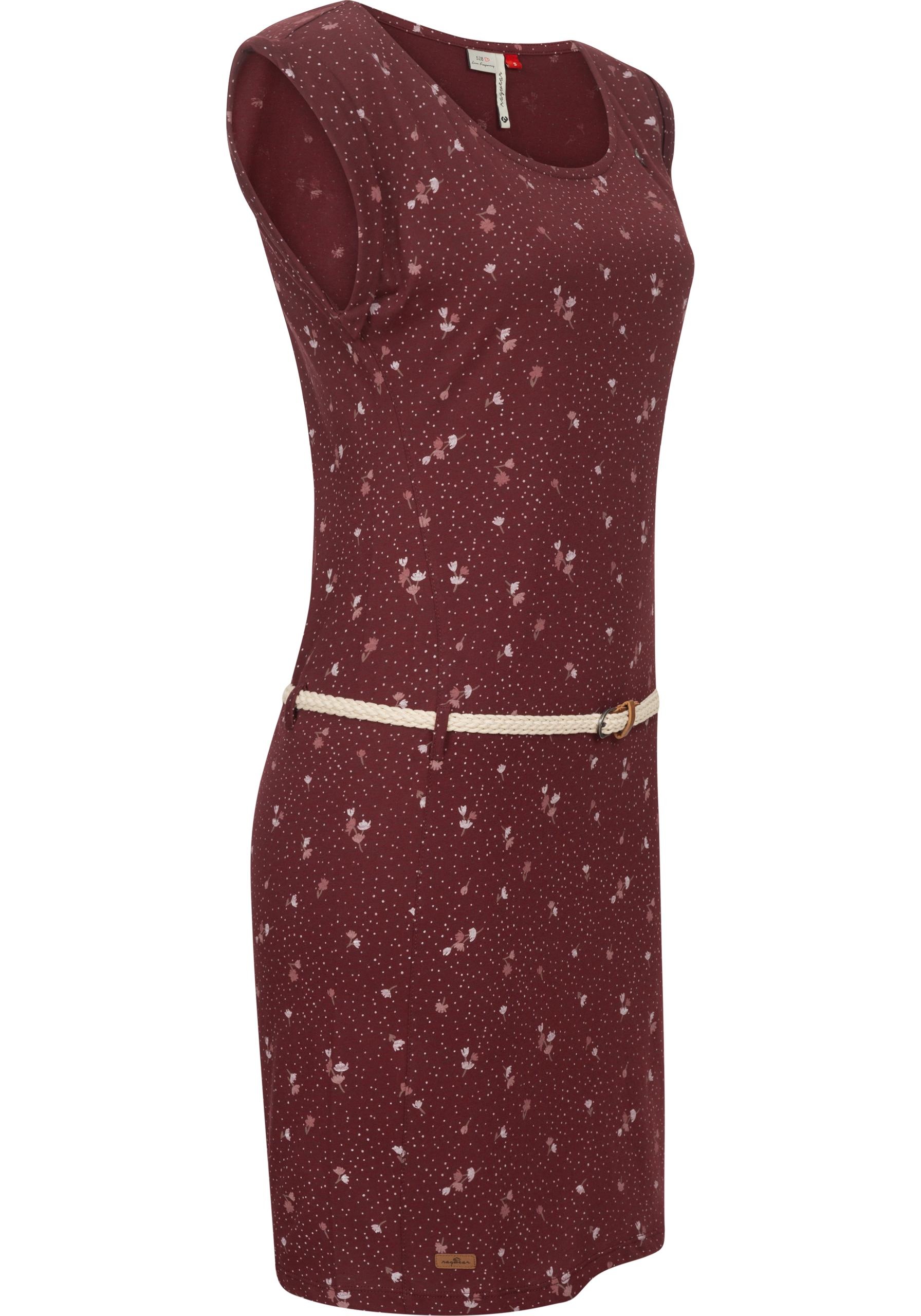 Ragwear Jerseykleid »Tamy Flowers«, stylisches Shirtkleid mit floralem Print