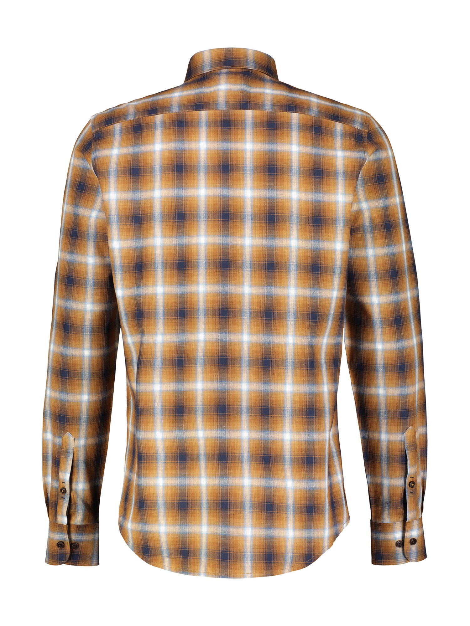 LERROS Karohemd "Langarmhemd, Fischgratstruktur, kariert" günstig online kaufen