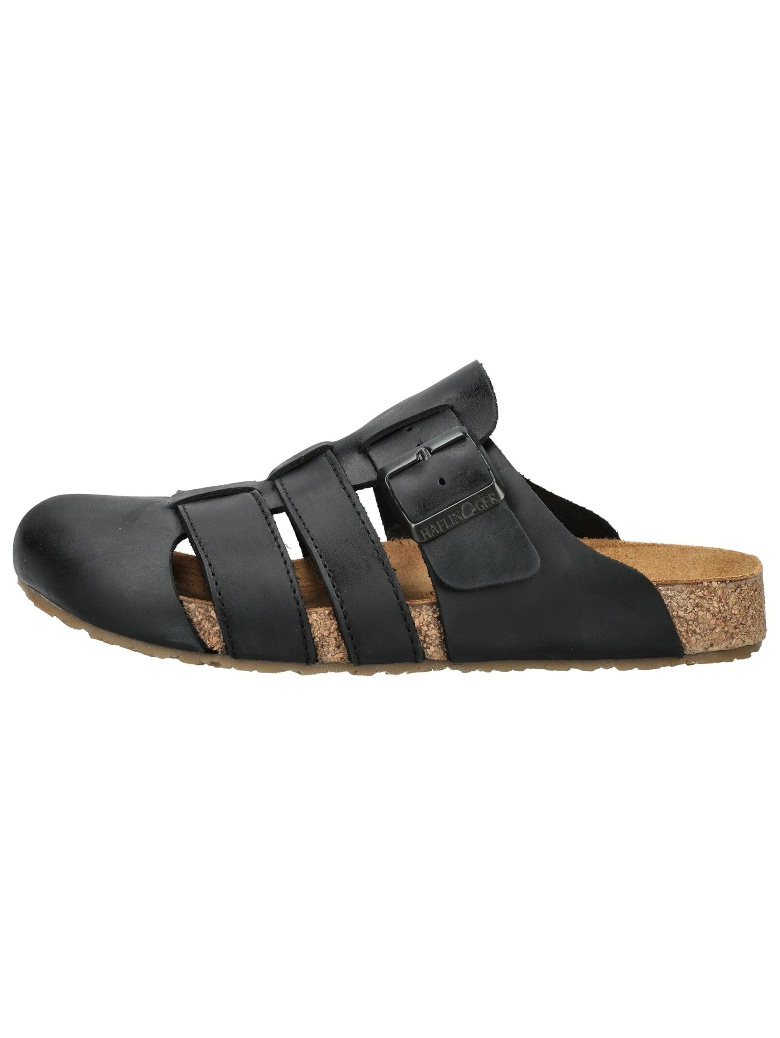 Haflinger Pantolette »Haflinger Hausschuhe Leder«