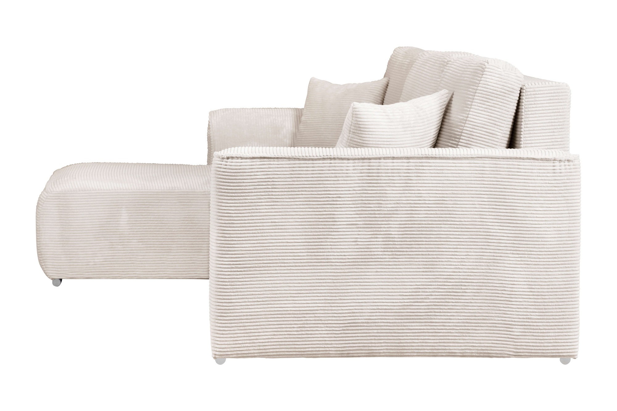 INOSIGN Ecksofa »BEATRICE optionale Schlafsofa mit Bettkasten, B/T/H: 265/170/86 cm«, L-Form, wahlweise auch mit Bettfunktion und Bettkasten