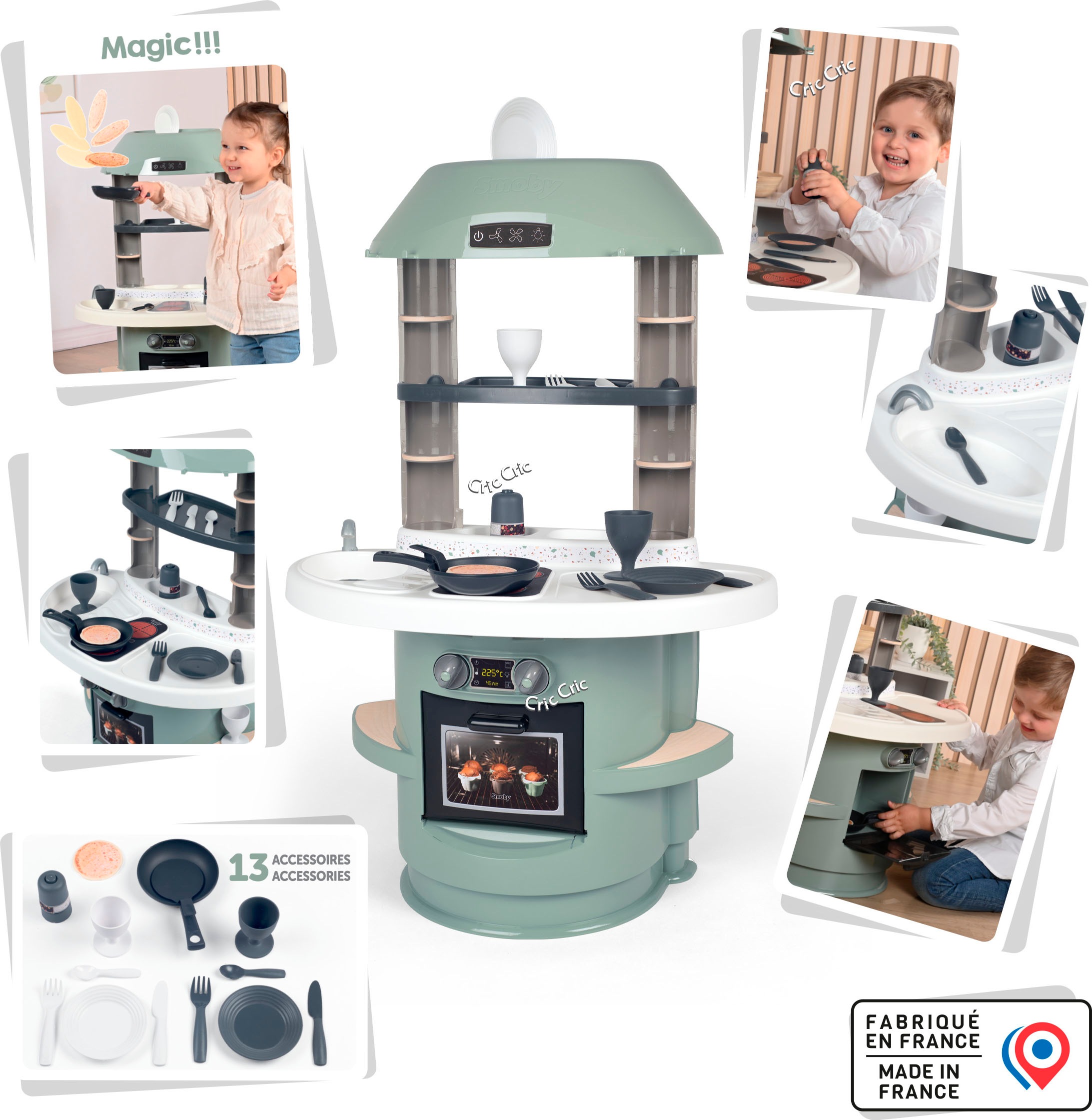 Smoby Spielküche »Nova«, mit Geräuschen; Made in Europe