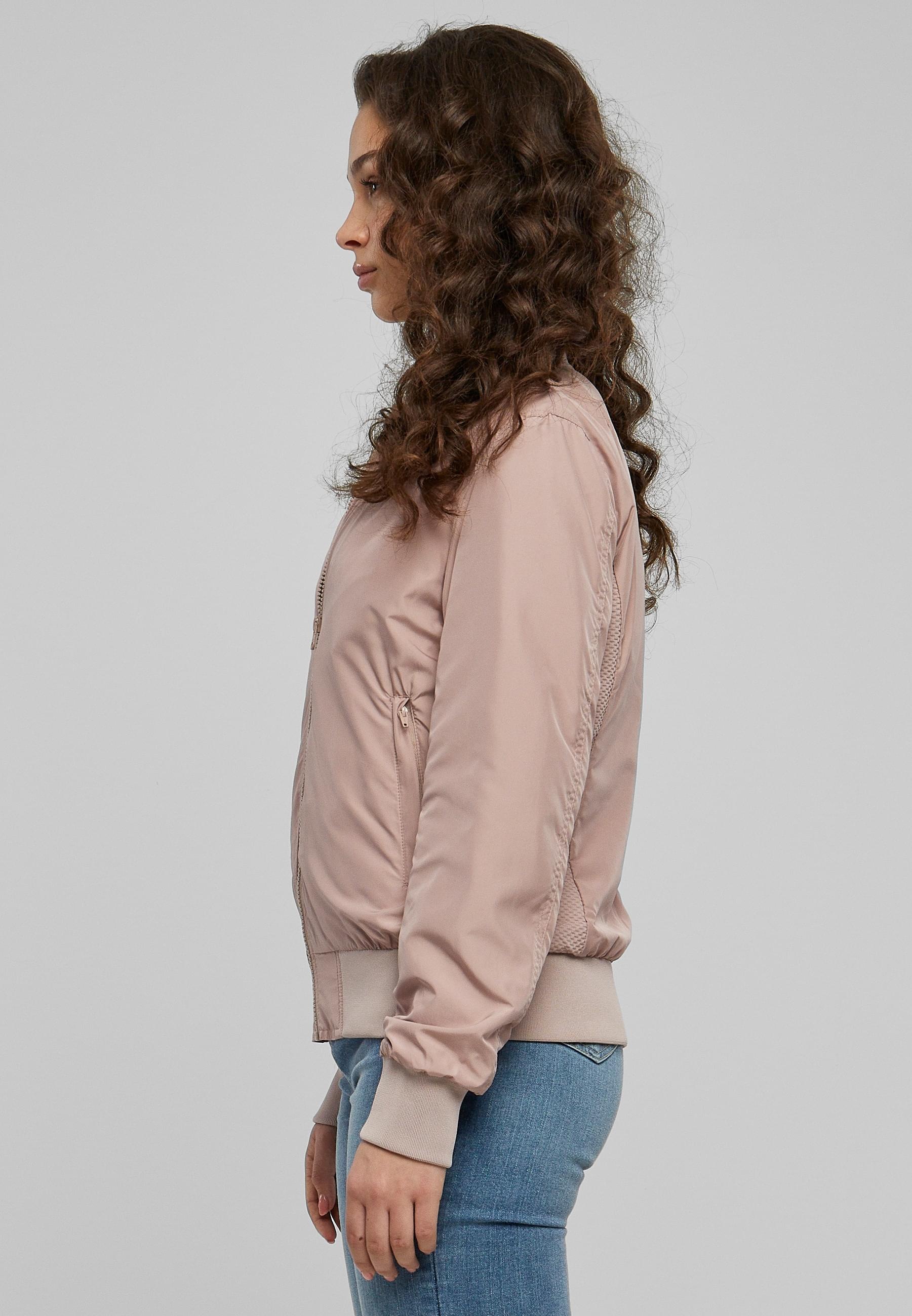 URBAN CLASSICS Allwetterjacke »Urban Classics Damen Ladies Light Bomber Jacket«, (1 St.), ohne Kapuze
