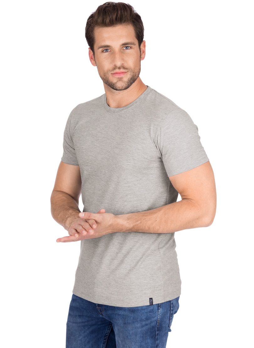 Trigema T-Shirt "TRIGEMA Slim Fit T-Shirt aus DELUXE Baumwolle" günstig online kaufen