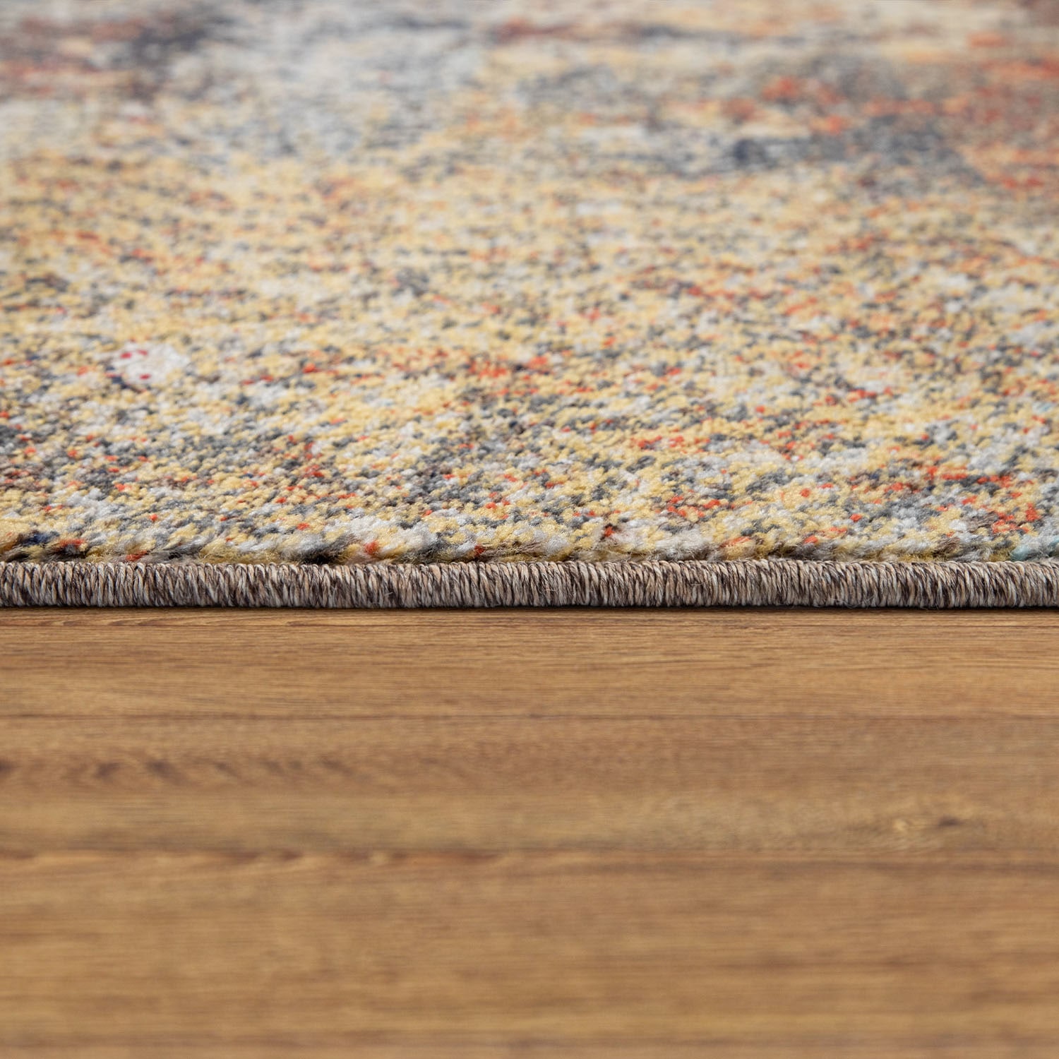Paco Home Teppich »Jazz 708«, rechteckig, 9 mm Höhe, Kurzflor, modernes Design und Used-Look, Motiv Ornamente