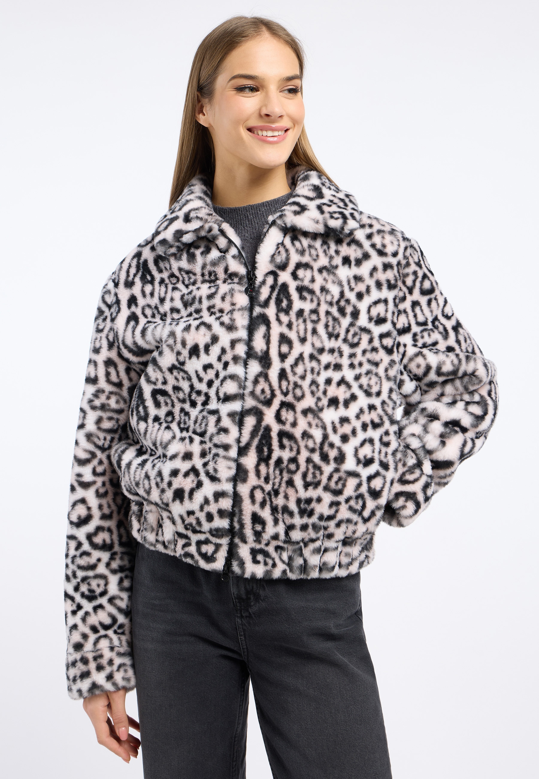 Frieda & Freddies Blouson "Fake Fur Jacket / Xavy" günstig online kaufen