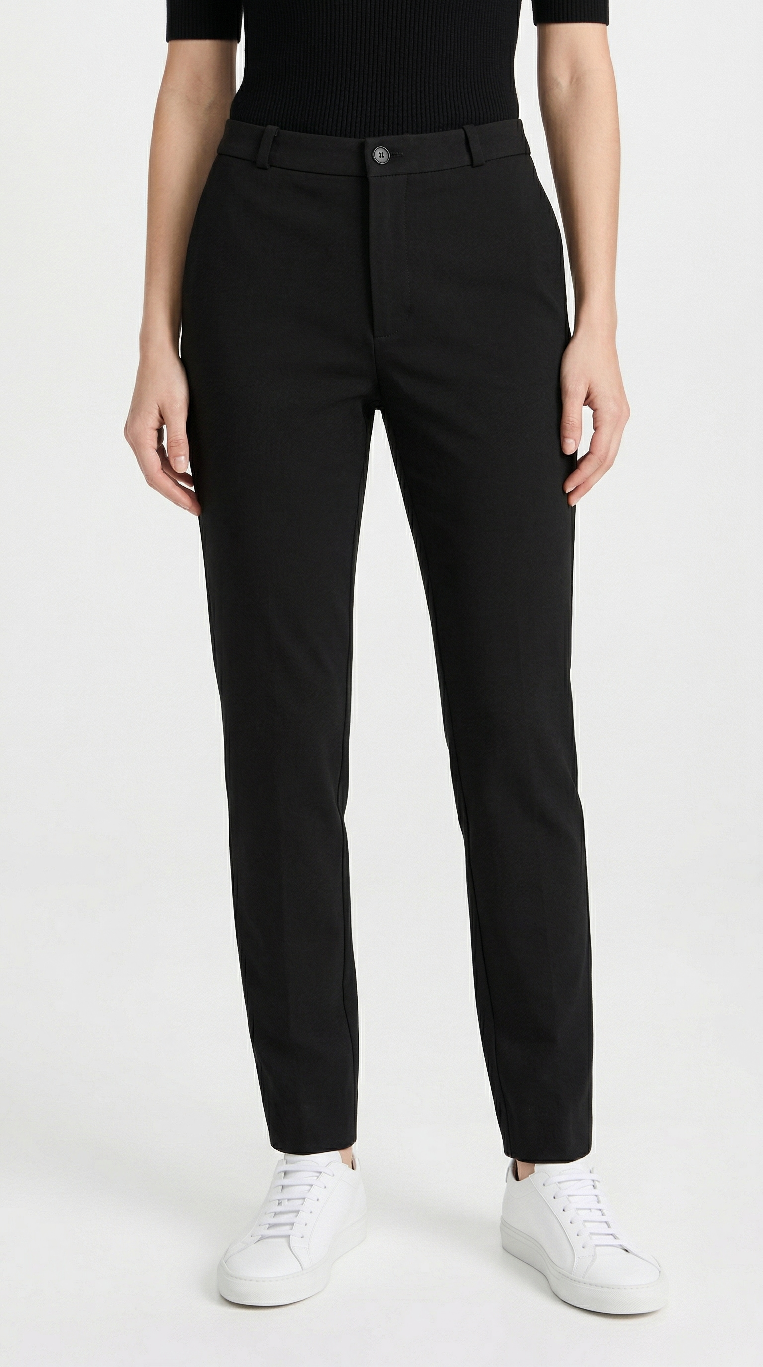 FREEQUENT Stoffhose "FQSOLVEJ-ANKLE-PA" Sommerhose knöchellang im Chino-Stil