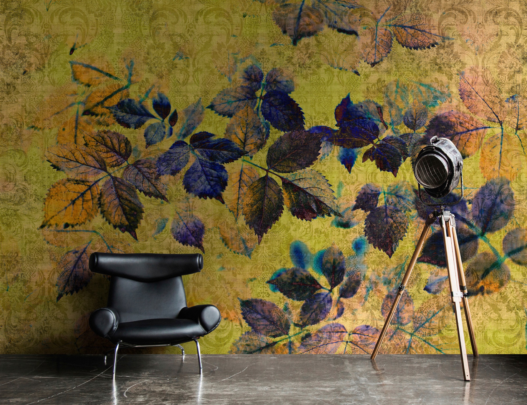 living walls Fototapete "Walls by Patel Indian Summer 1" glatt Vlies, Wand, günstig online kaufen