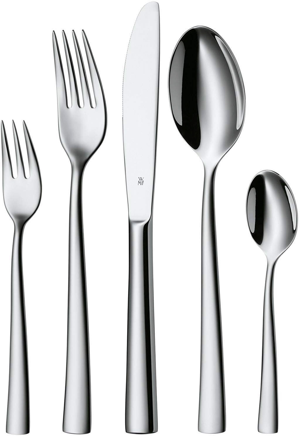 WMF Topf-Set »Inspiraton/Philadelphia«, Cromargan® Edelstahl Rostfrei 18/10, (Set, 39 tlg., 9-teiliges Topf-Set, 30-teiliges Besteck-Set), inkl. Besteck Philadelphia, 30-teilig