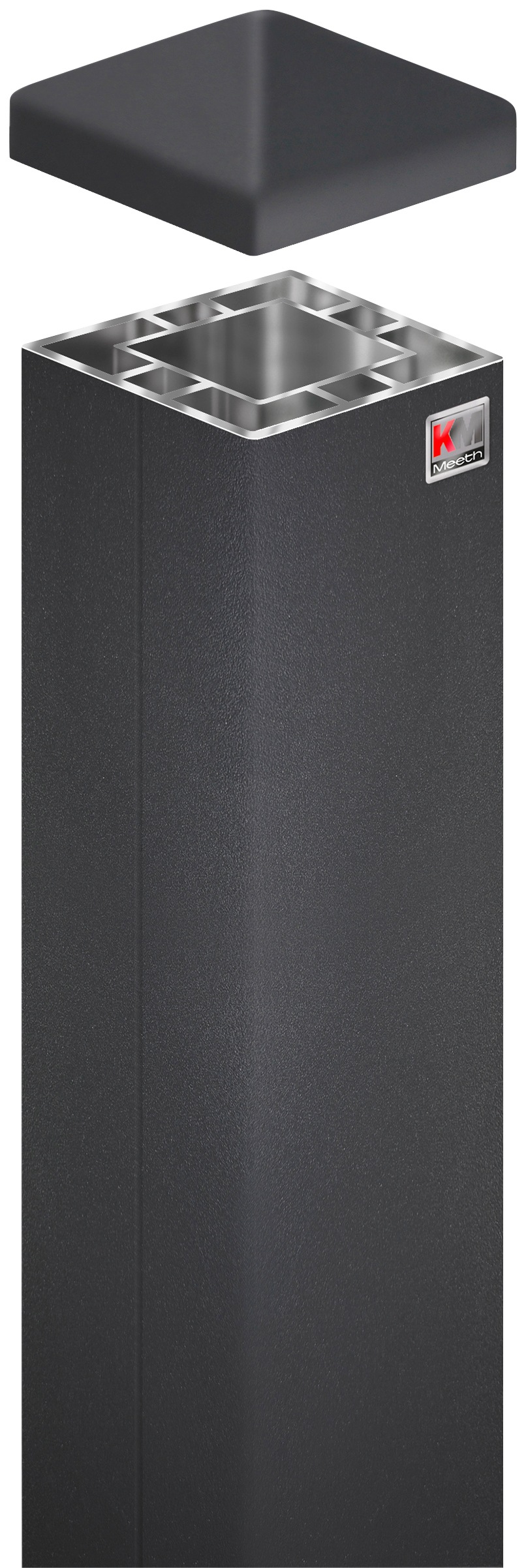 KM Zaun Zaunpfosten BxTxH: 9x9x130 cm