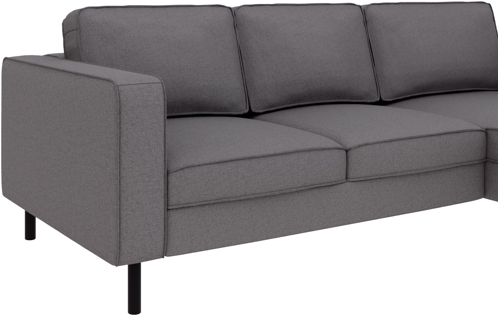 TRENDMANUFAKTUR Ecksofa »Watkins, Couch wahlweise mit Schlaffunktion & Bettkasten, auch in Cord«, Recamiere beidseitig montierbar, OTTOs Choice, Breite 232 cm