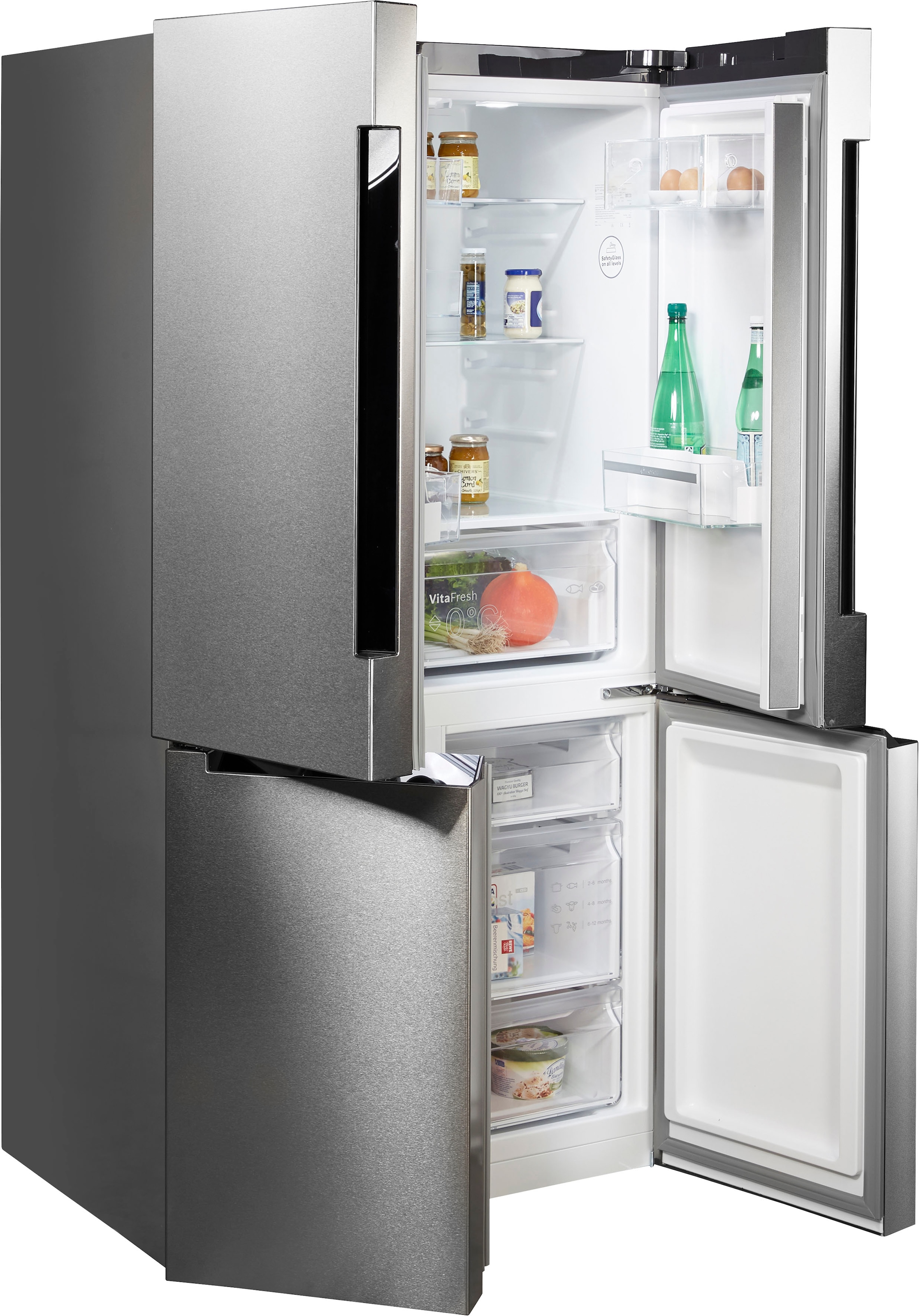 BOSCH Multi Door "KFN96VPEA" 183 cm hoch 91 cm breit VitaFresh XXL Schublad günstig online kaufen