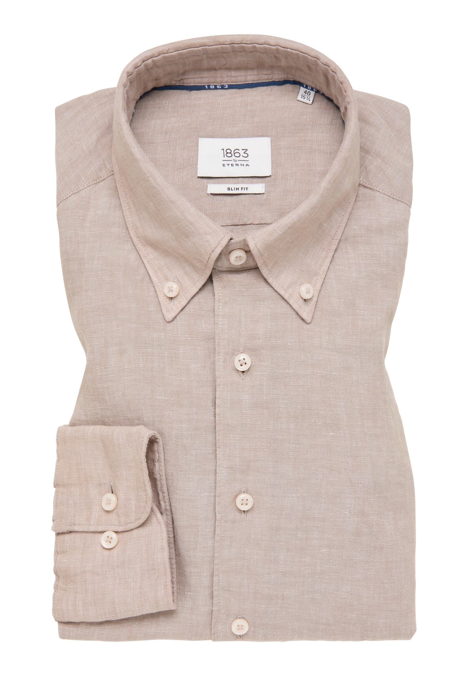 Eterna Langarmhemd »SLIM FIT«, EASY IRON (bügelleicht)