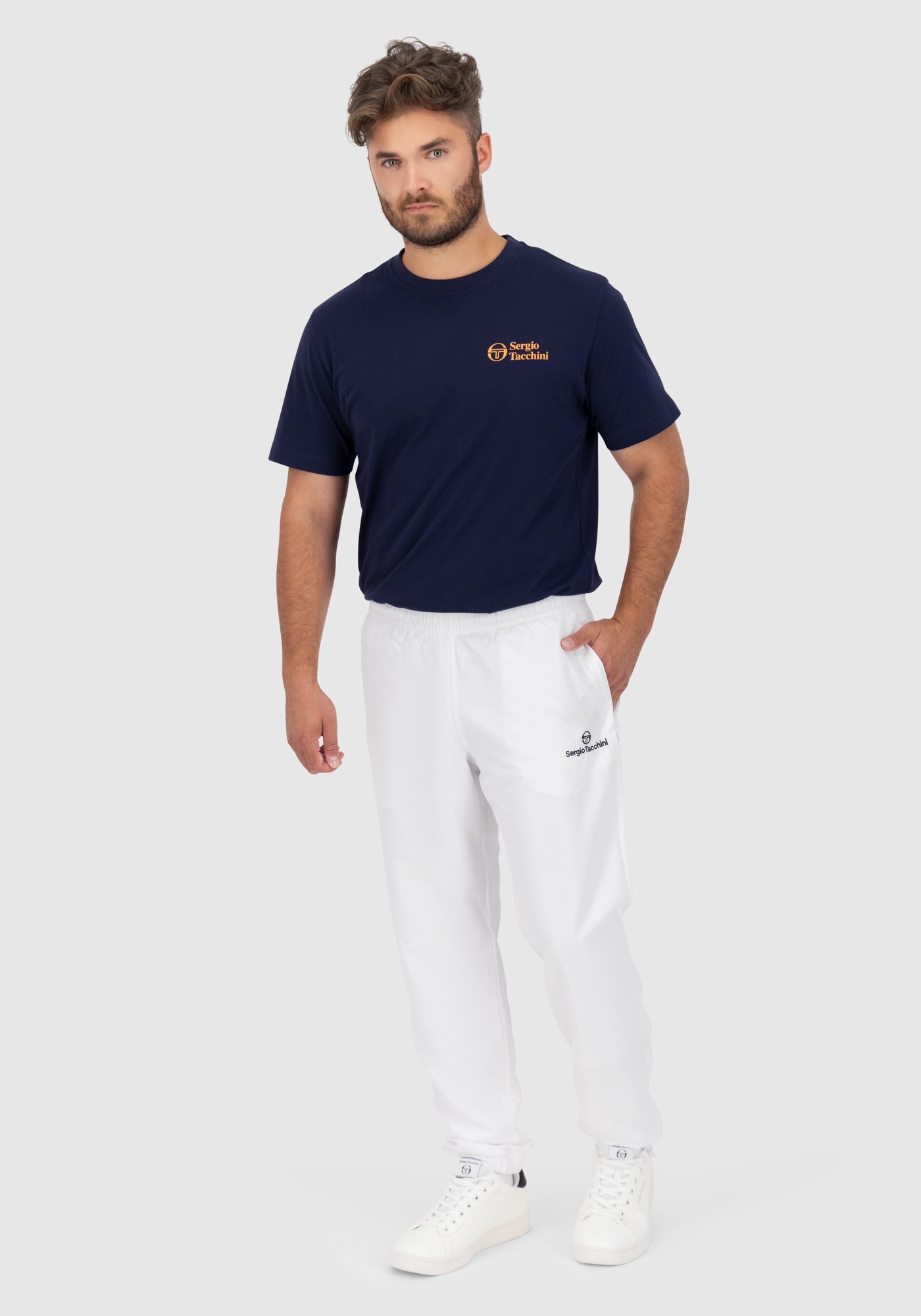 Sergio Tacchini Jogginghose »CARSON 024 PL PANTS Herren«, Trainingshose Herren, Jogginghose, Retro, Sporthose, Streetwear, Sale