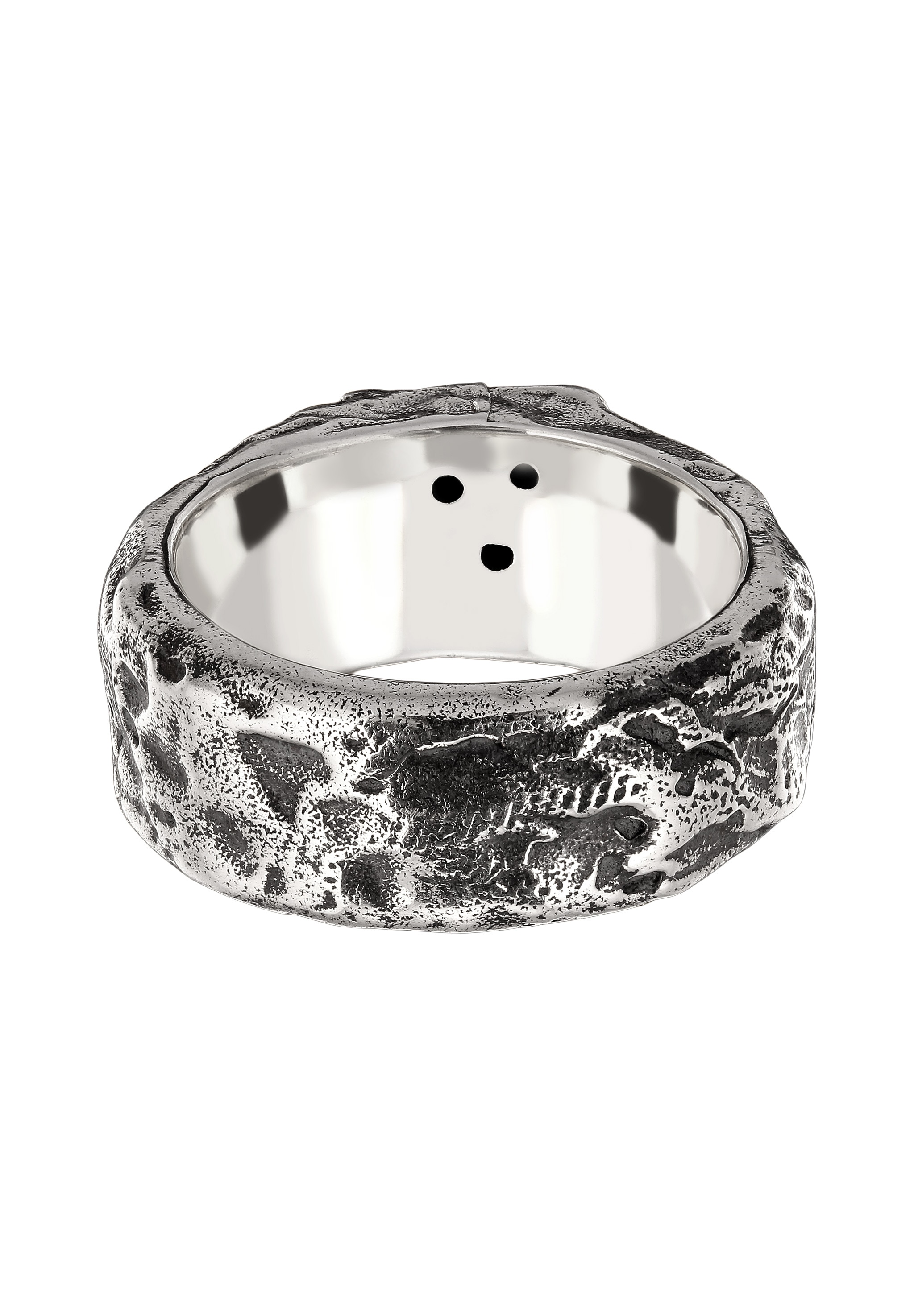HAZE & GLORY Silberring »Ring Zirkonia Schwarz 925 Sterling Silber«
