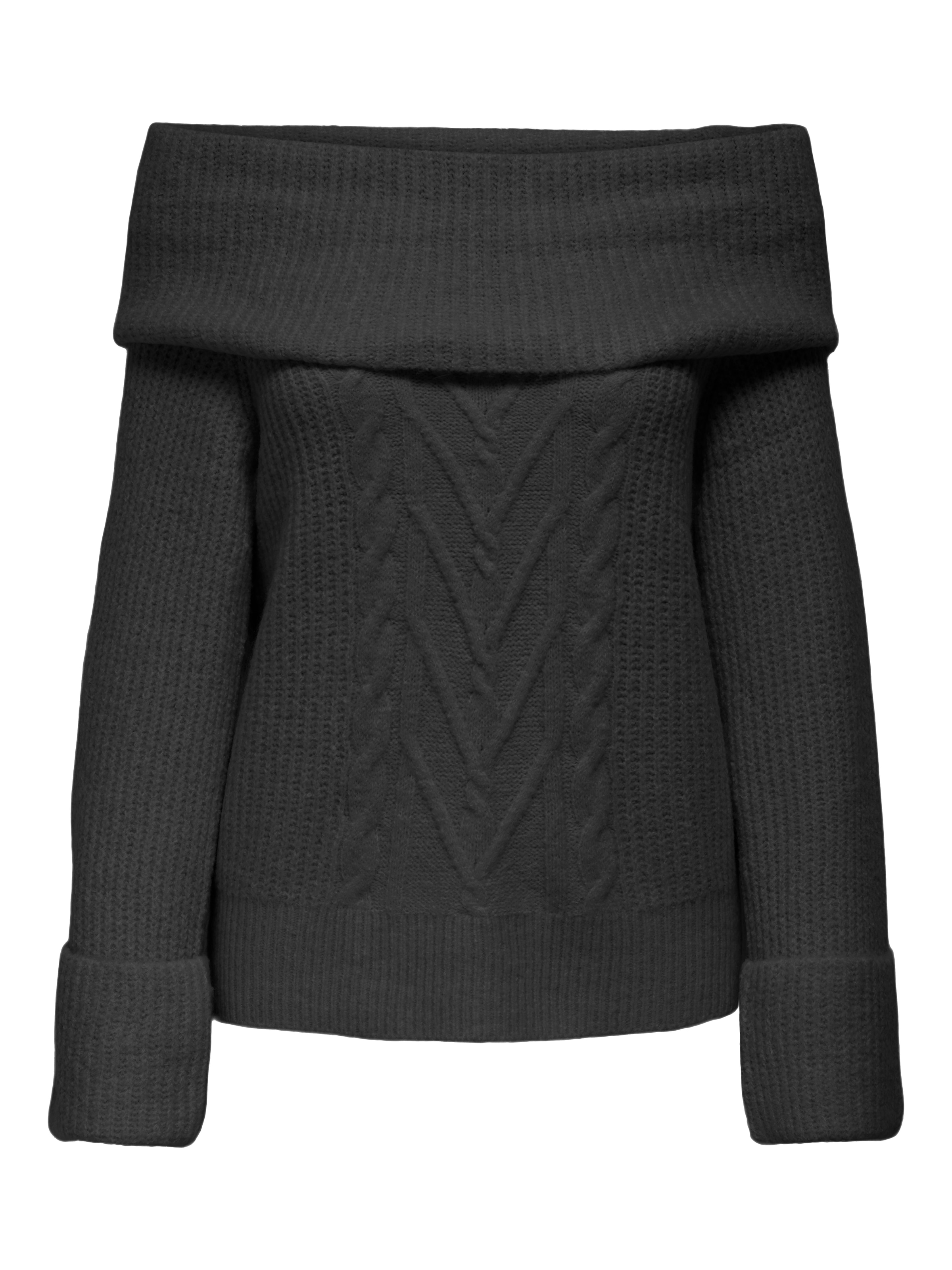 ONLY Strickpullover »ONLLUNA LS OFF SHOULDER PULLOVER KNT«