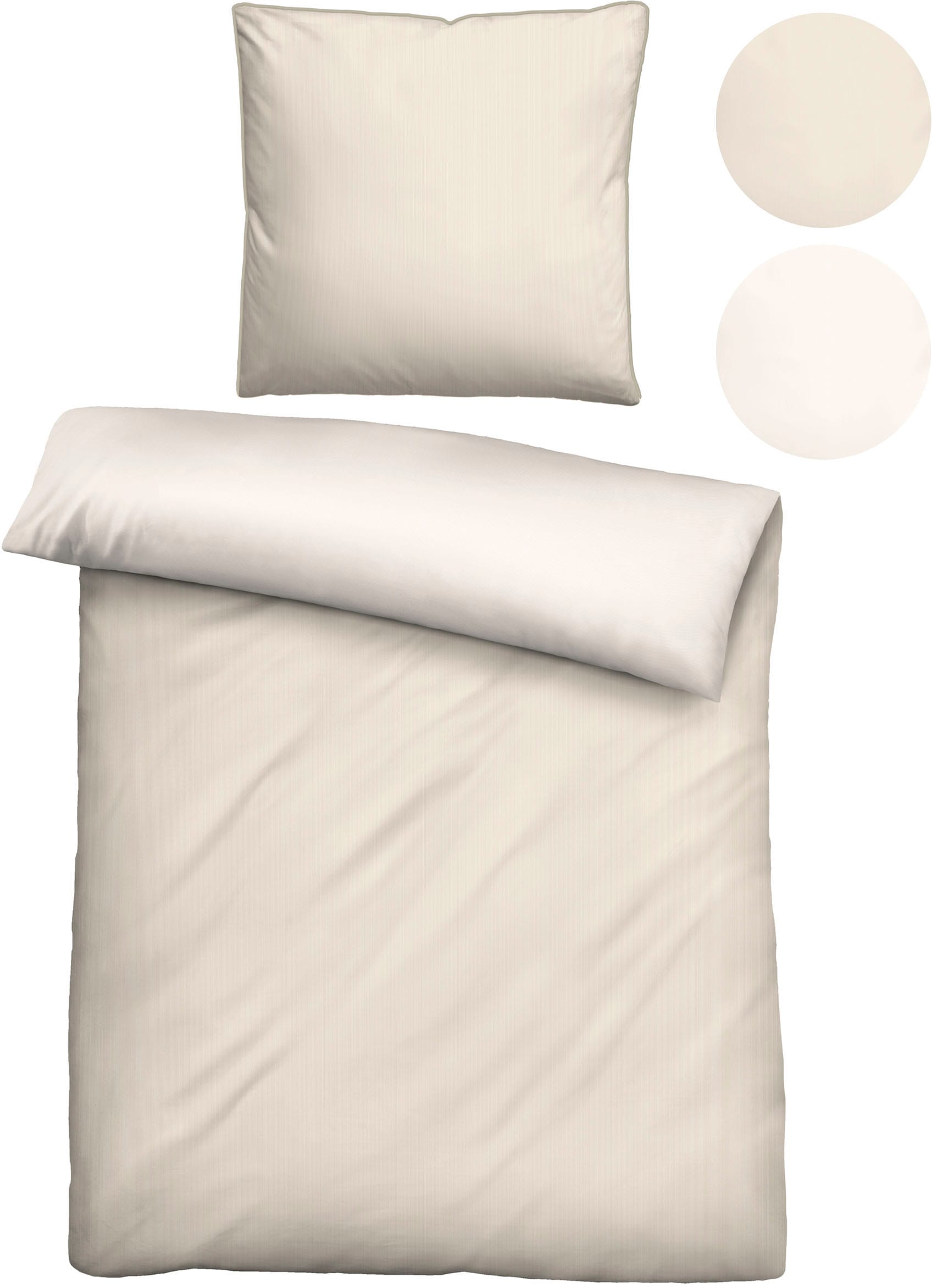 Biberna Wendebettwäsche "Helena" 2 Stk. feiner Glanz + weicher Griff, pfleg günstig online kaufen