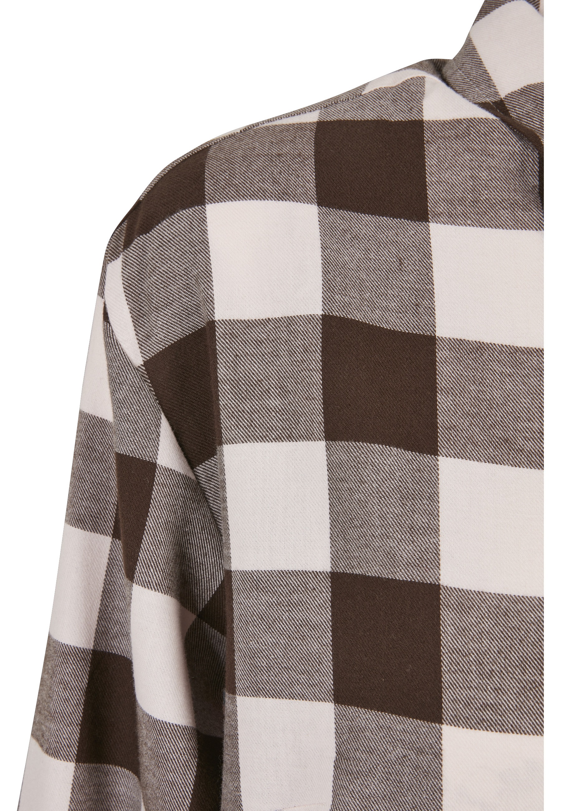 URBAN CLASSICS Shirtkleid "Urban Classics Damen Ladies Oversized Check Flan günstig online kaufen