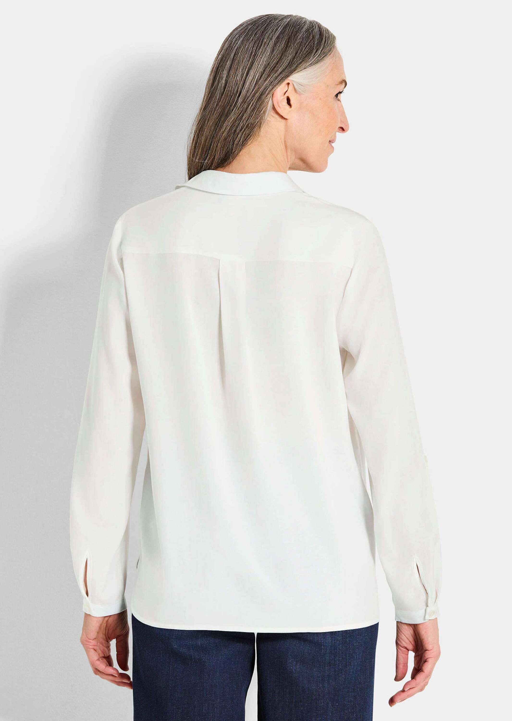 GOLDNER Klassische Bluse »Schlupfbluse aus reiner Viskose«