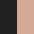 Schwarz/Roségold