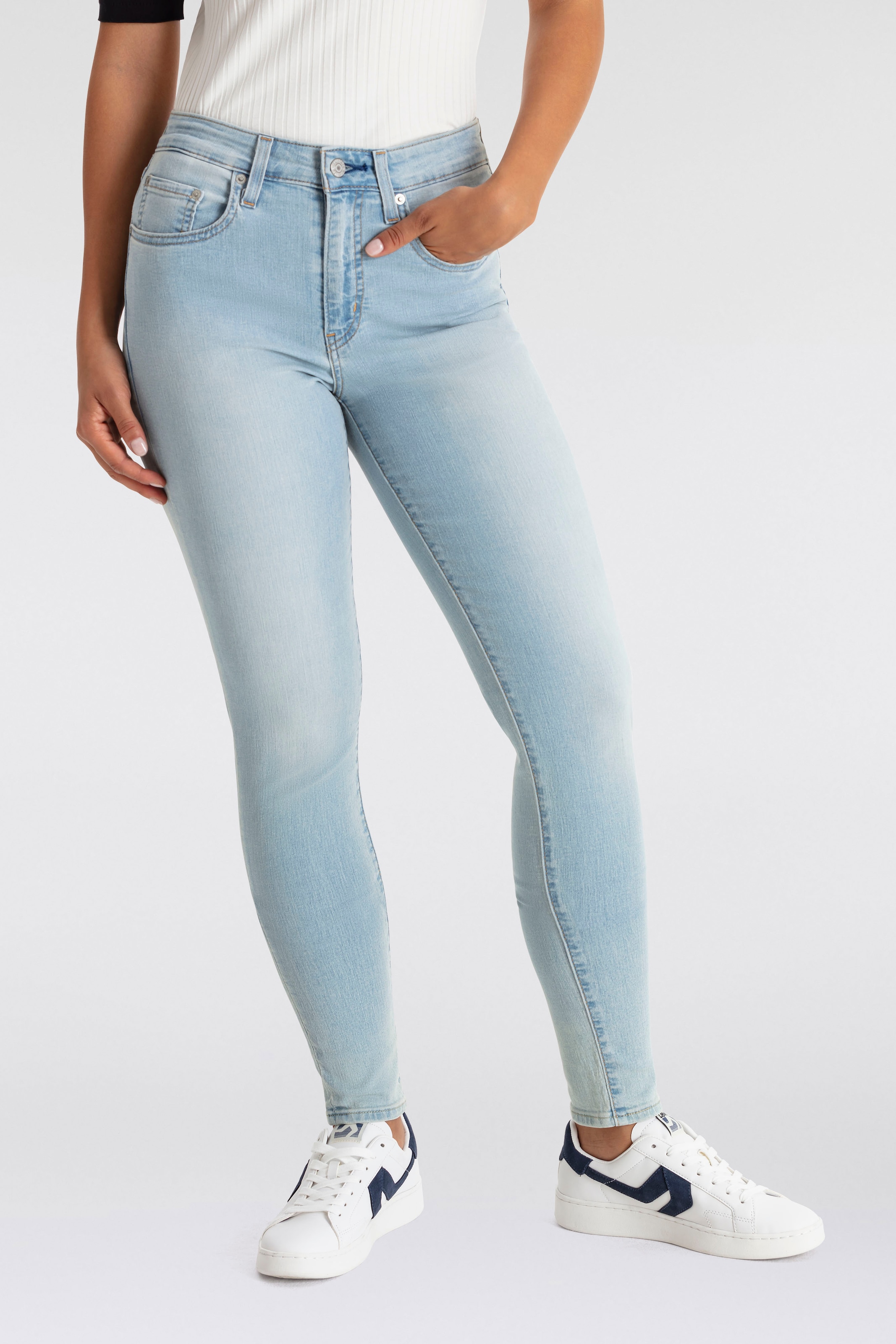 Levis Skinny-fit-Jeans "721 High rise skinny", mit hohem Bund günstig online kaufen