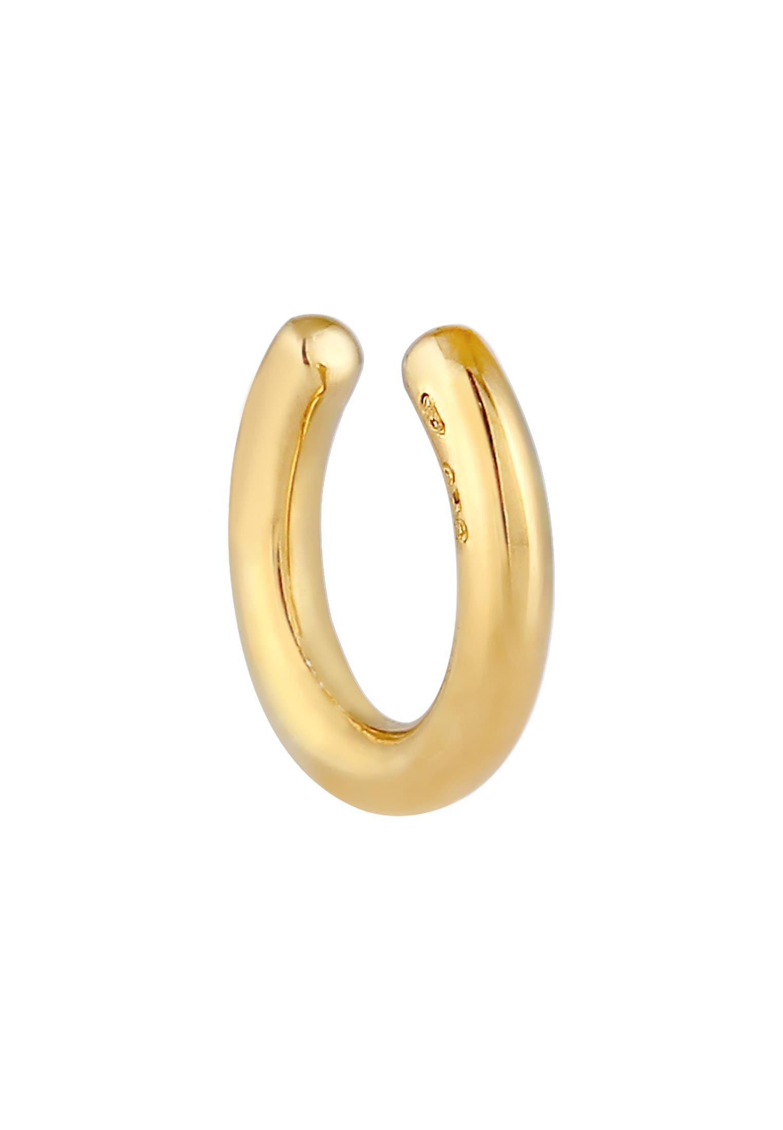 Elli Ohrklemme »Ohrringe Earcuff Single Rund Basic 925 Silber«