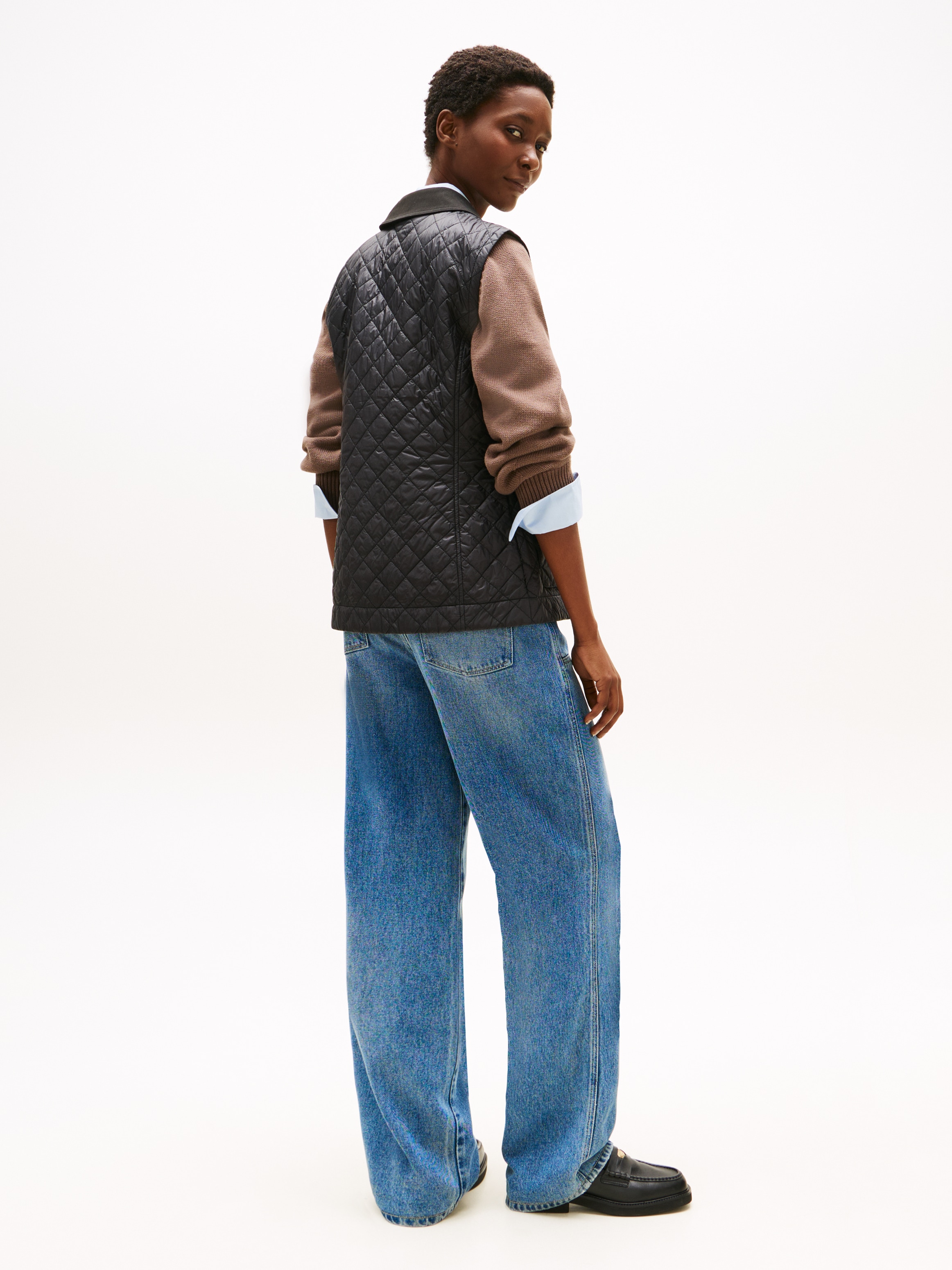 Tommy Hilfiger Steppweste »PADDED NYLON SLIM QUILTED VEST«