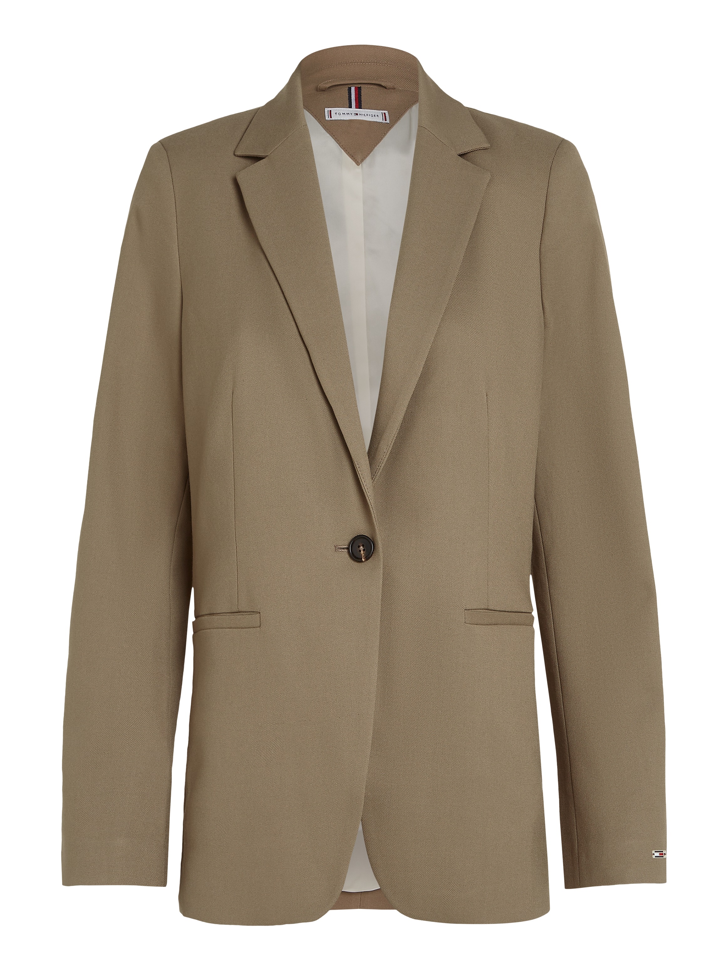 Tommy Hilfiger Longblazer »SMD CORE REGULAR SB BLAZER«, mit Logostickerei