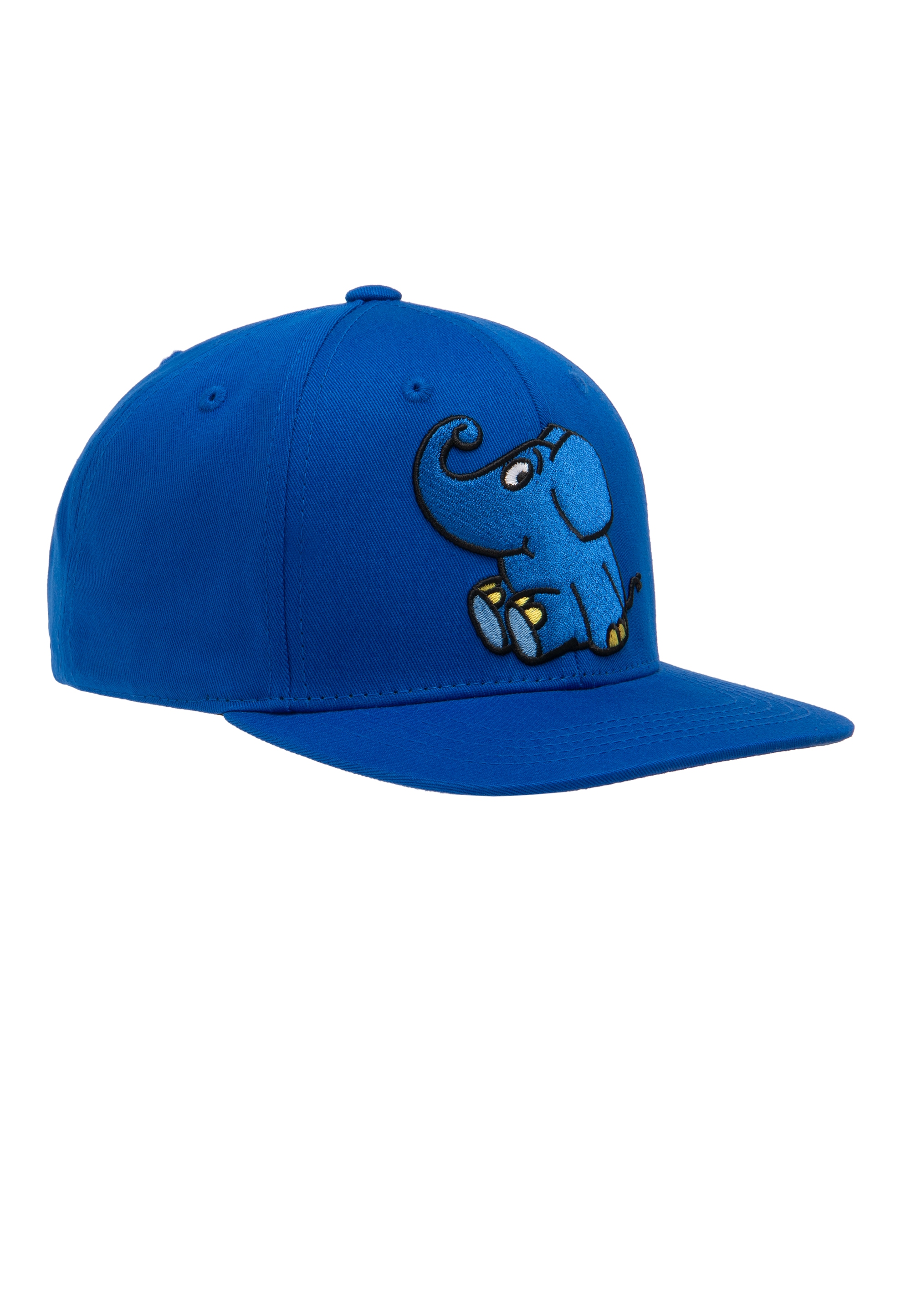 LOGOSHIRT Baseball Cap »Maus - Elefant sitzt«, mit detailreicher Stickerei