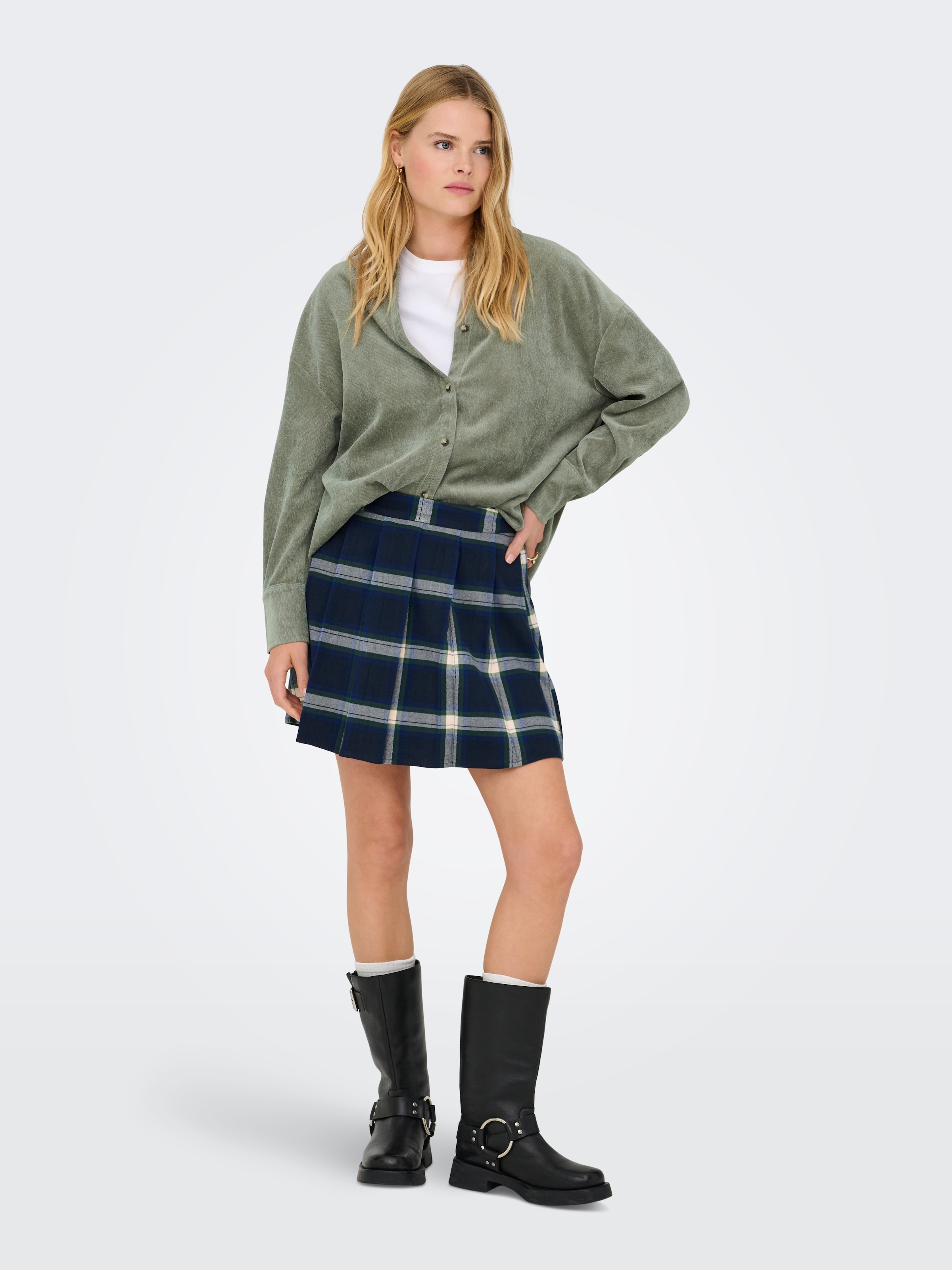 ONLY Langarmbluse »ONLMARIKE LIFE L/S CORD LOOSE SHIRT PNT«