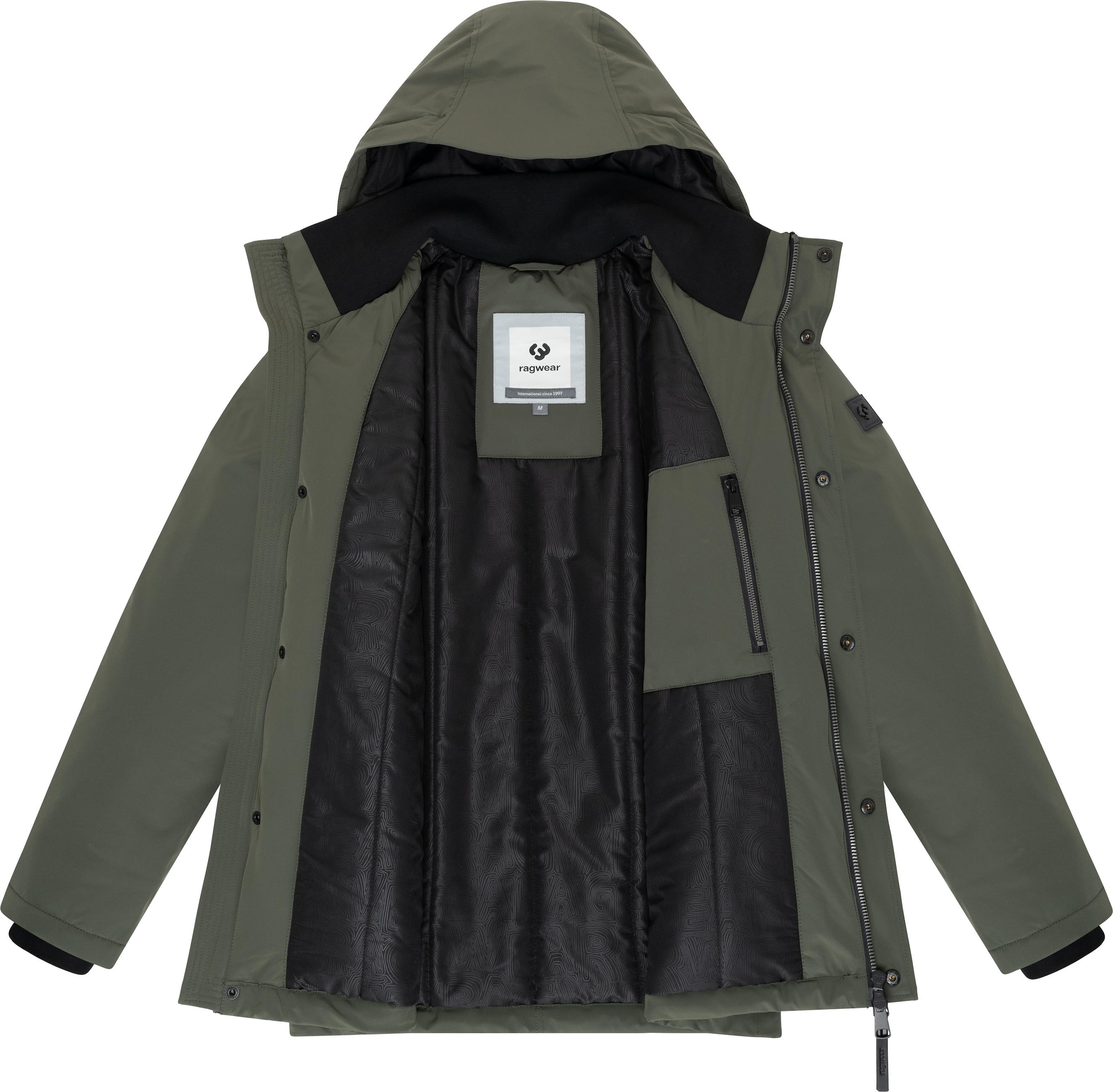 Ragwear Outdoorjacke »Saqon YOUMODO«, mit Kapuze, Wasserfeste Herren Jacke mit Kapuze