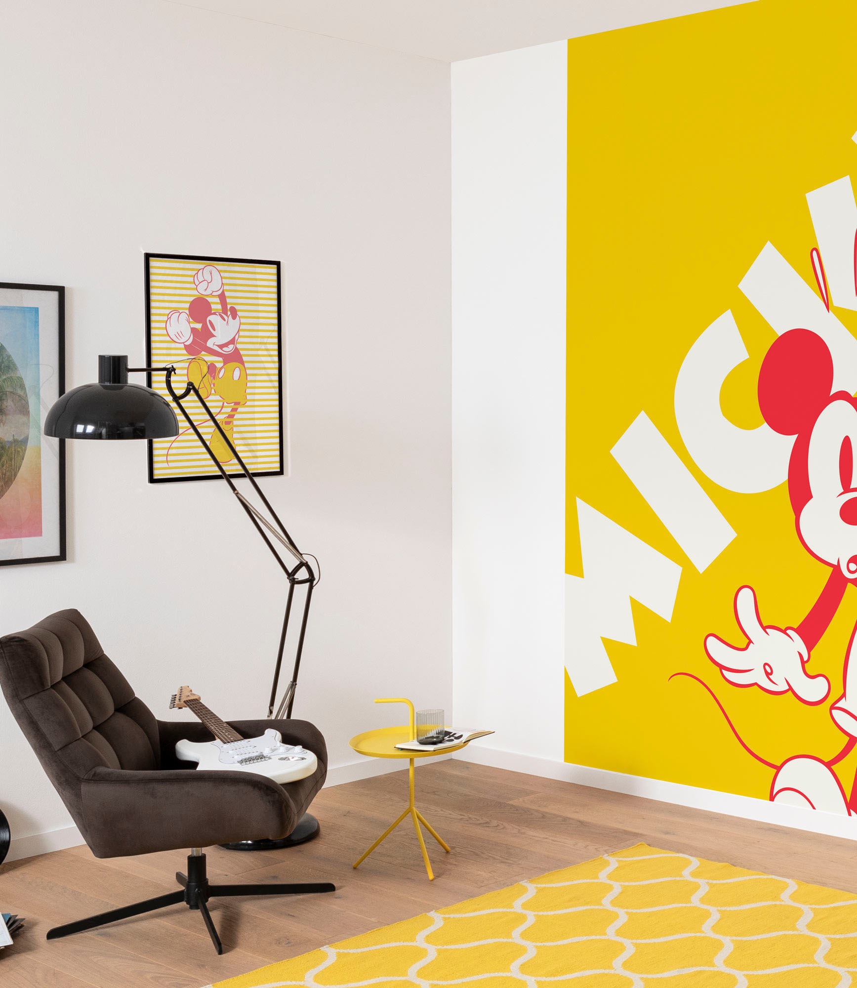Komar Bild "Mickey Unwind" Disney 1 Stk. tlg. Wandbild zur Dekoration im Ki günstig online kaufen