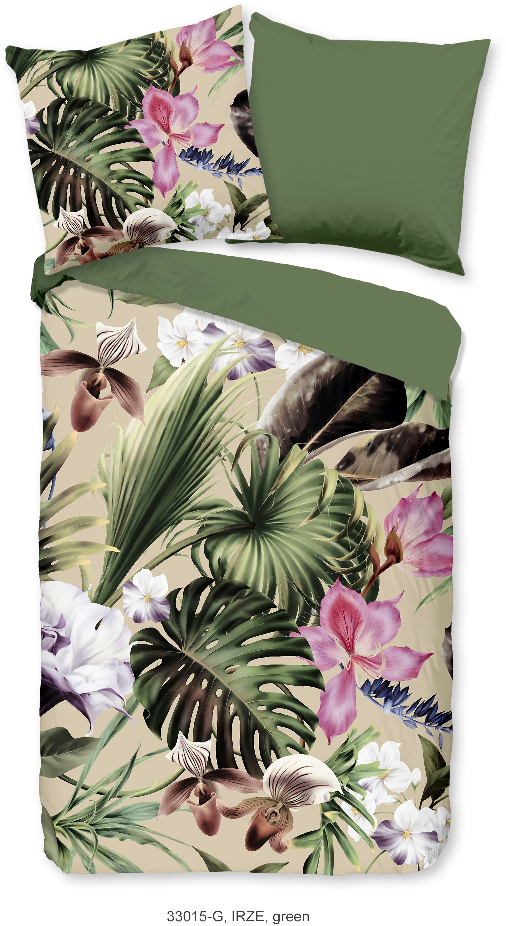 good morning Wendebettwäsche "Irze" 3 Stk. tlg. 100% Baumwolle, 135x200, Re günstig online kaufen