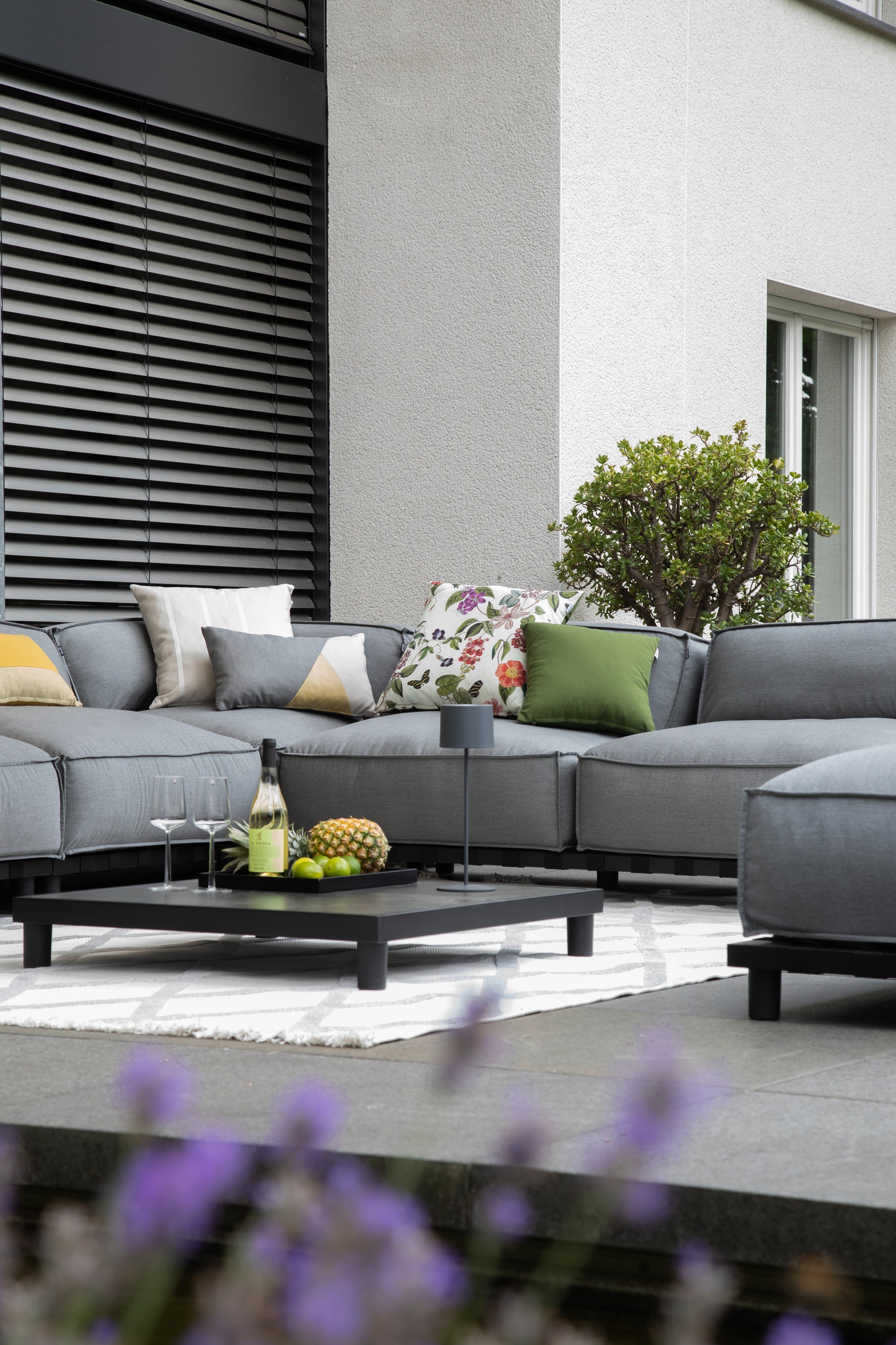 SCHÖNER WOHNEN-Kollektion Teppich »Summer 6352« rechteckig 6 mm Höhe In- und Outdoor geeignet, Hoch Tief Struktur, Robuster Teppich