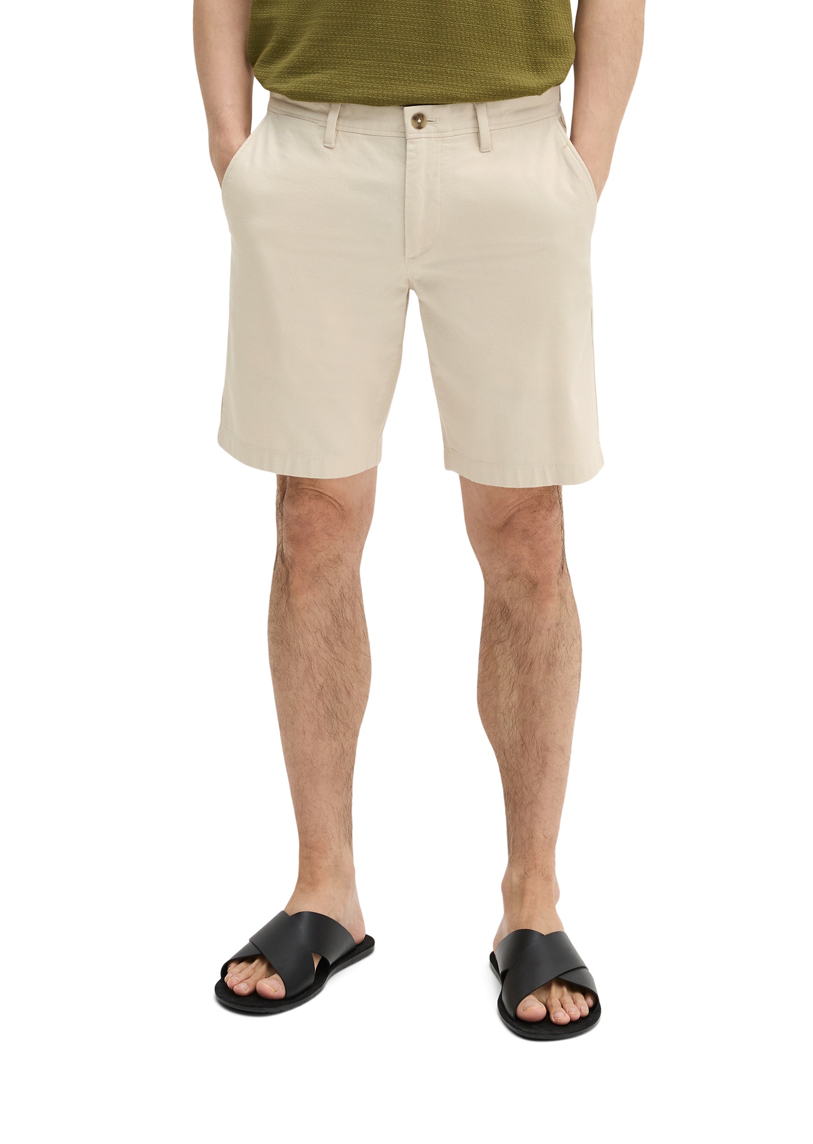 Marc OPolo Shorts "aus Bio-Baumwoll-Mix"