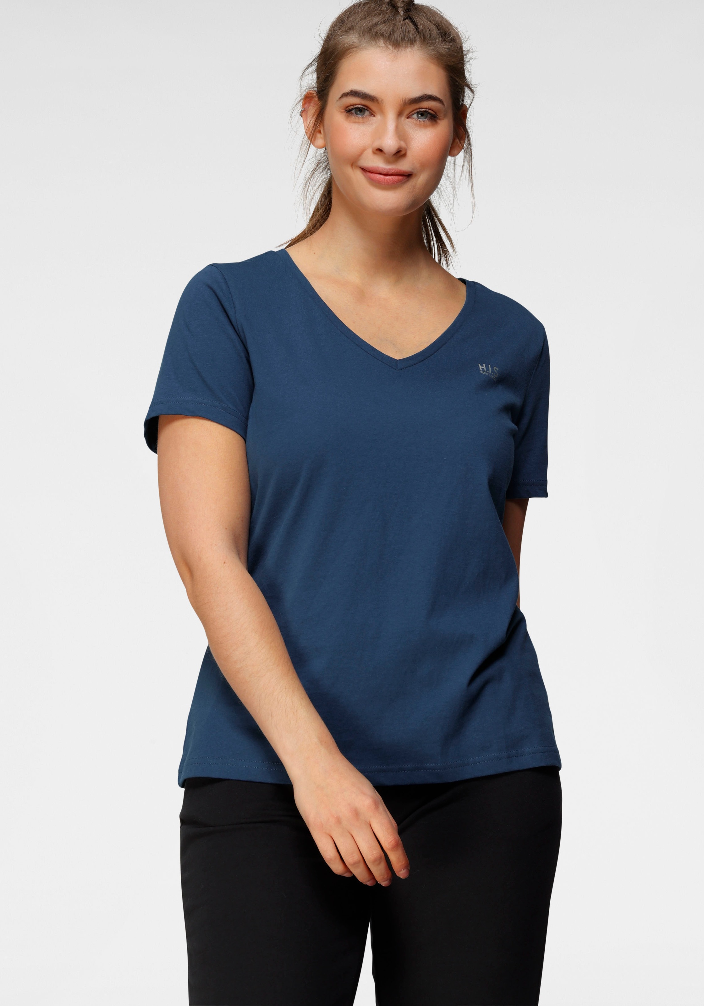 H.I.S Essential-Basics T-Shirt Multicolor 44/46 2