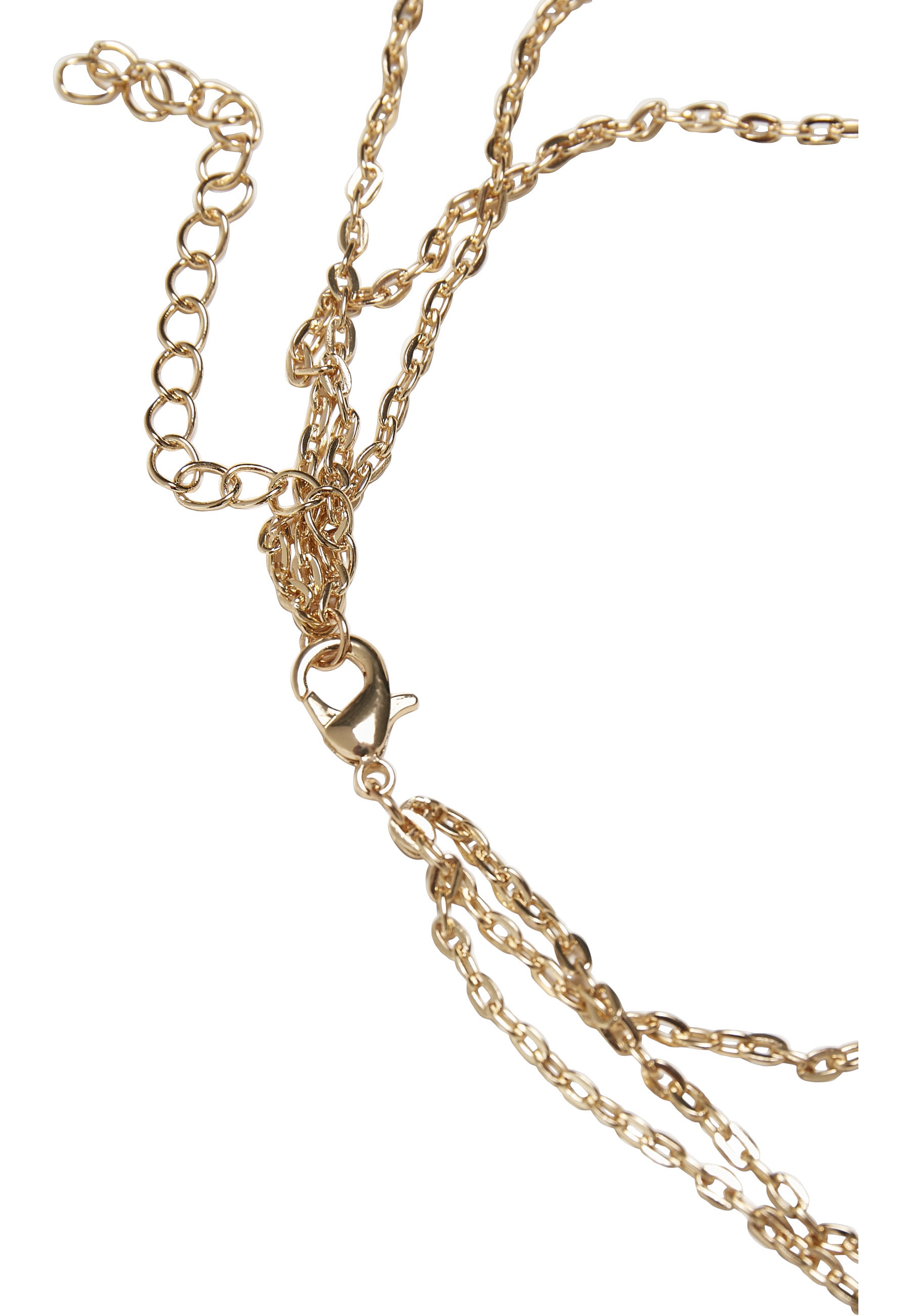 URBAN CLASSICS Edelstahlkette »Urban Classics Unisex Layering Pearl Basic Necklace«
