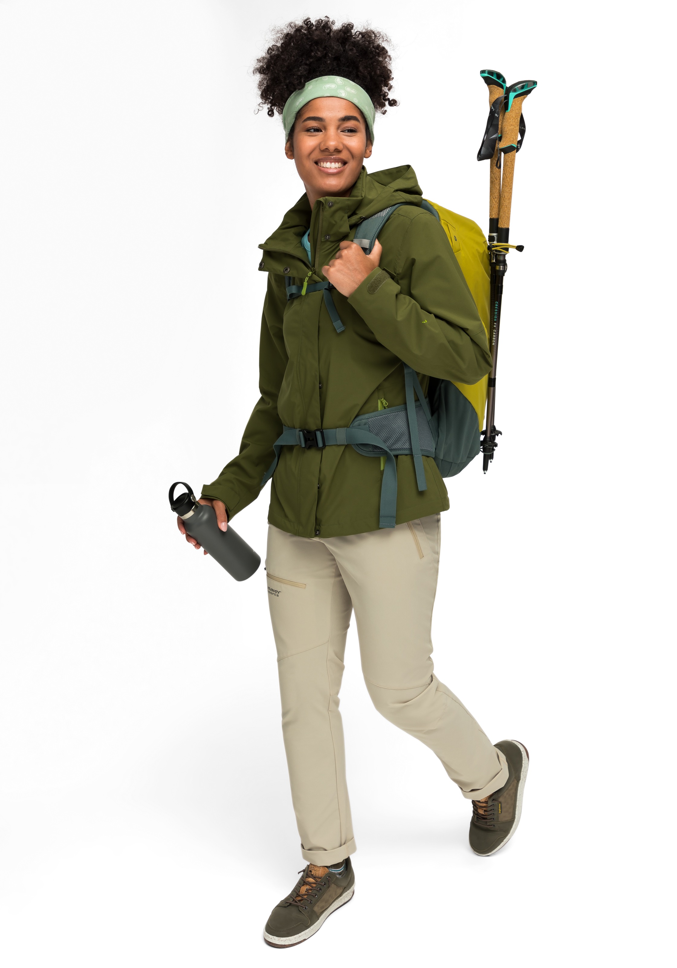 Maier Sports Outdoorhose "Latit Slim Vario W" Damen Wanderhose, lange Outdo günstig online kaufen