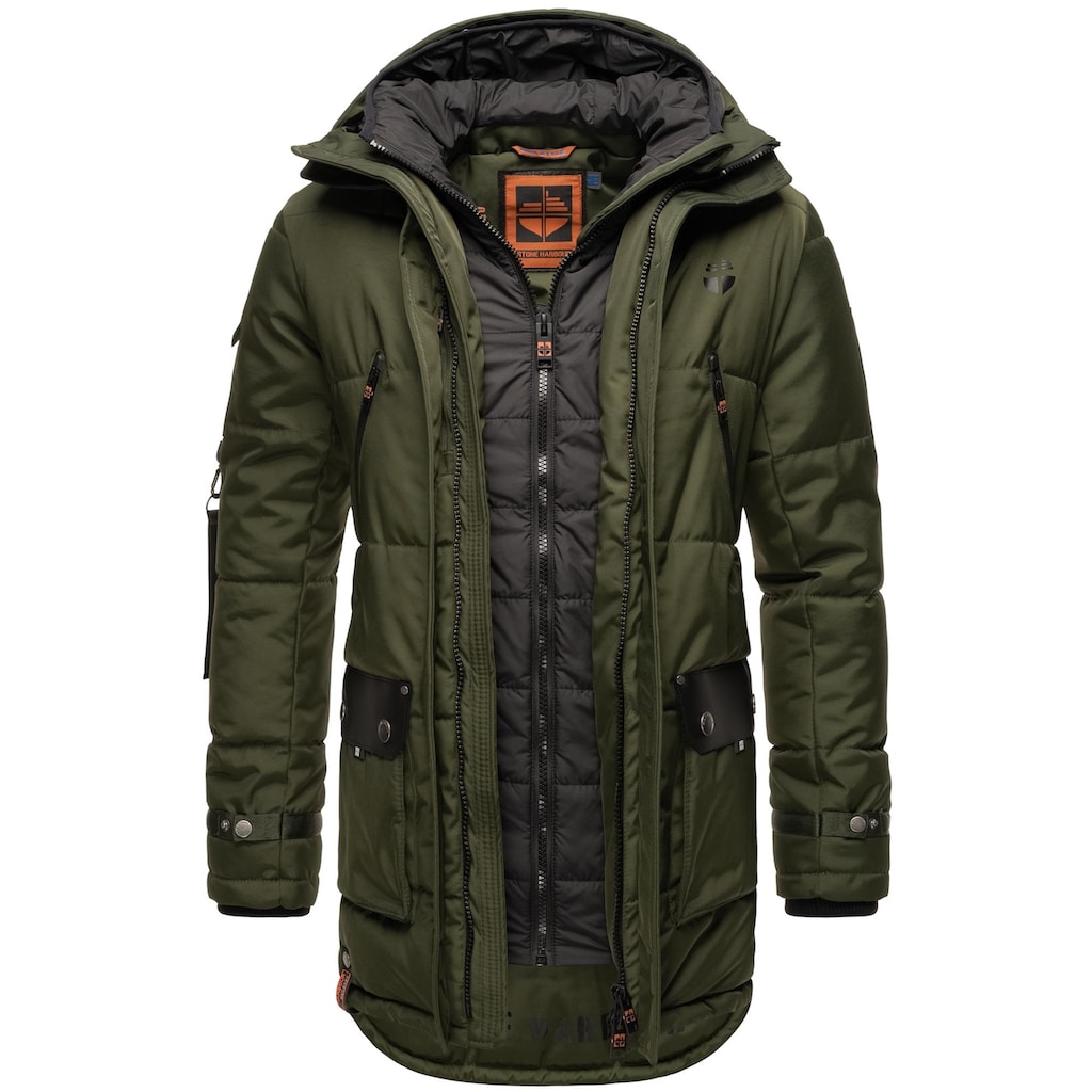 Stone Harbour Winterjacke »Tahaa«, mit Kapuze