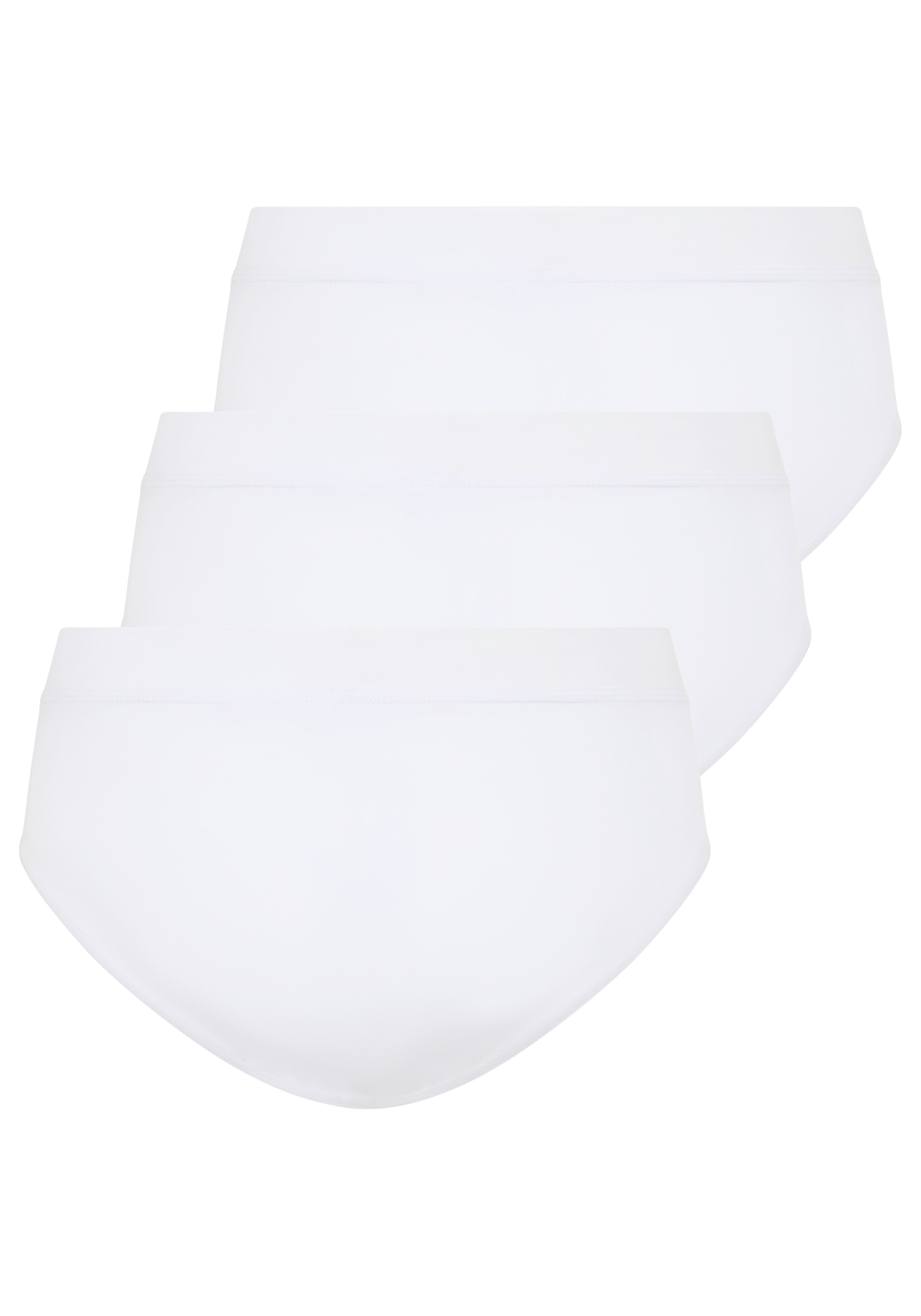 YSABEL MORA Slip »BASIC COLLECTION COTTON« 3er Pack,  mit praktischem Eingriff im Schritt