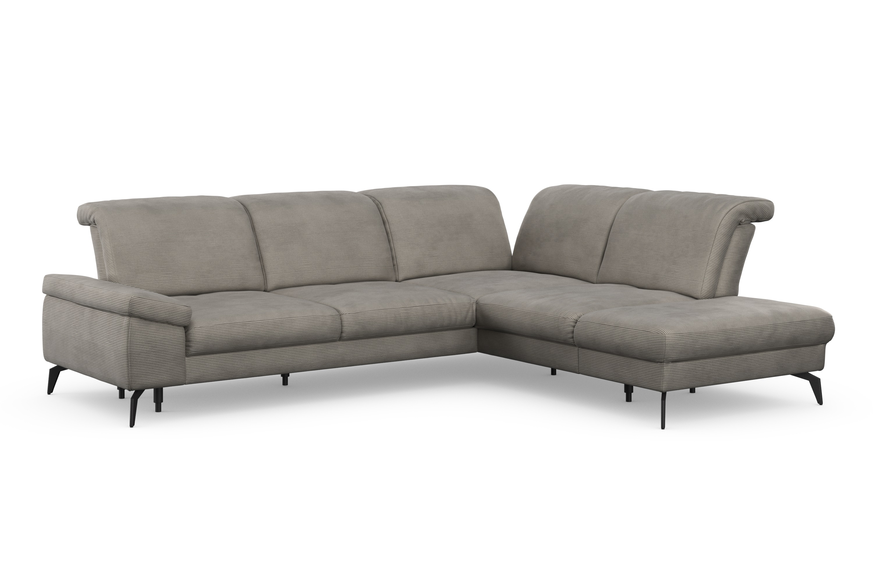 Thumbnail - sit&more Ecksofa "Cabana L-Form" Ottomane, wahlweise mit Sitztiefen-,Armlehnen- und Kopfteilfunktion